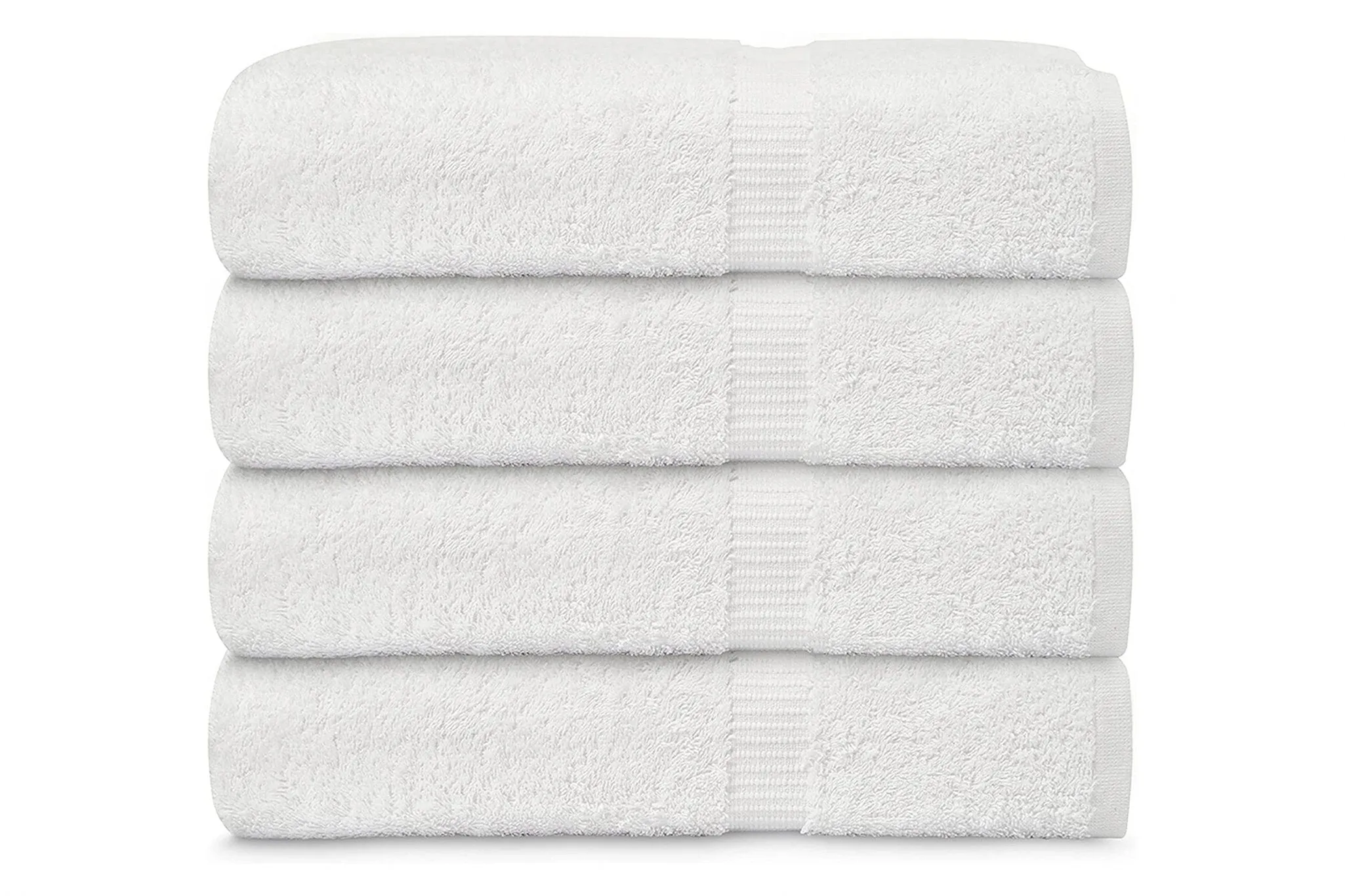 24 Pack Luxury 5 Star Hotel Premium Bath Towels Plush Heavy Weight  (27"x54") 17 lb/dz, Machine Washable super Soft