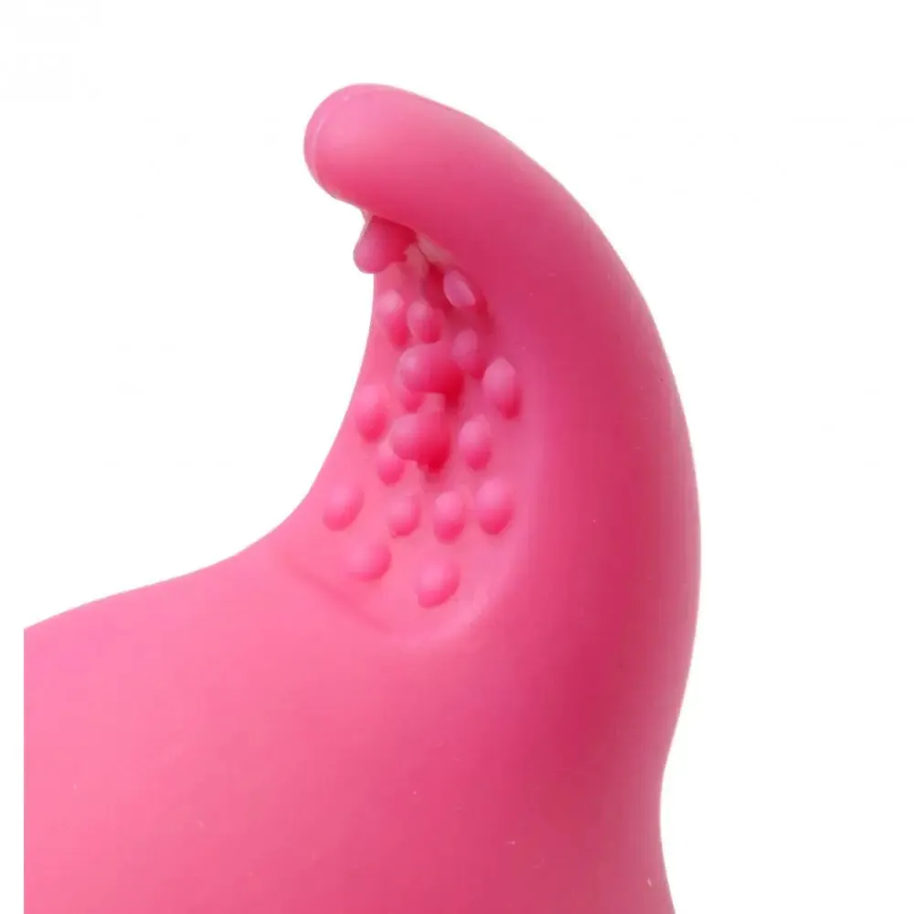 3.25-inch Silicone Pink Nuzzle Tip Wand Attachment
