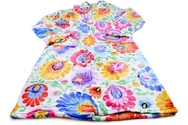 58" Bathrobe size L/XL - White Folk