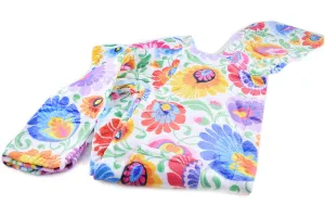 58" Bathrobe size L/XL - White Folk