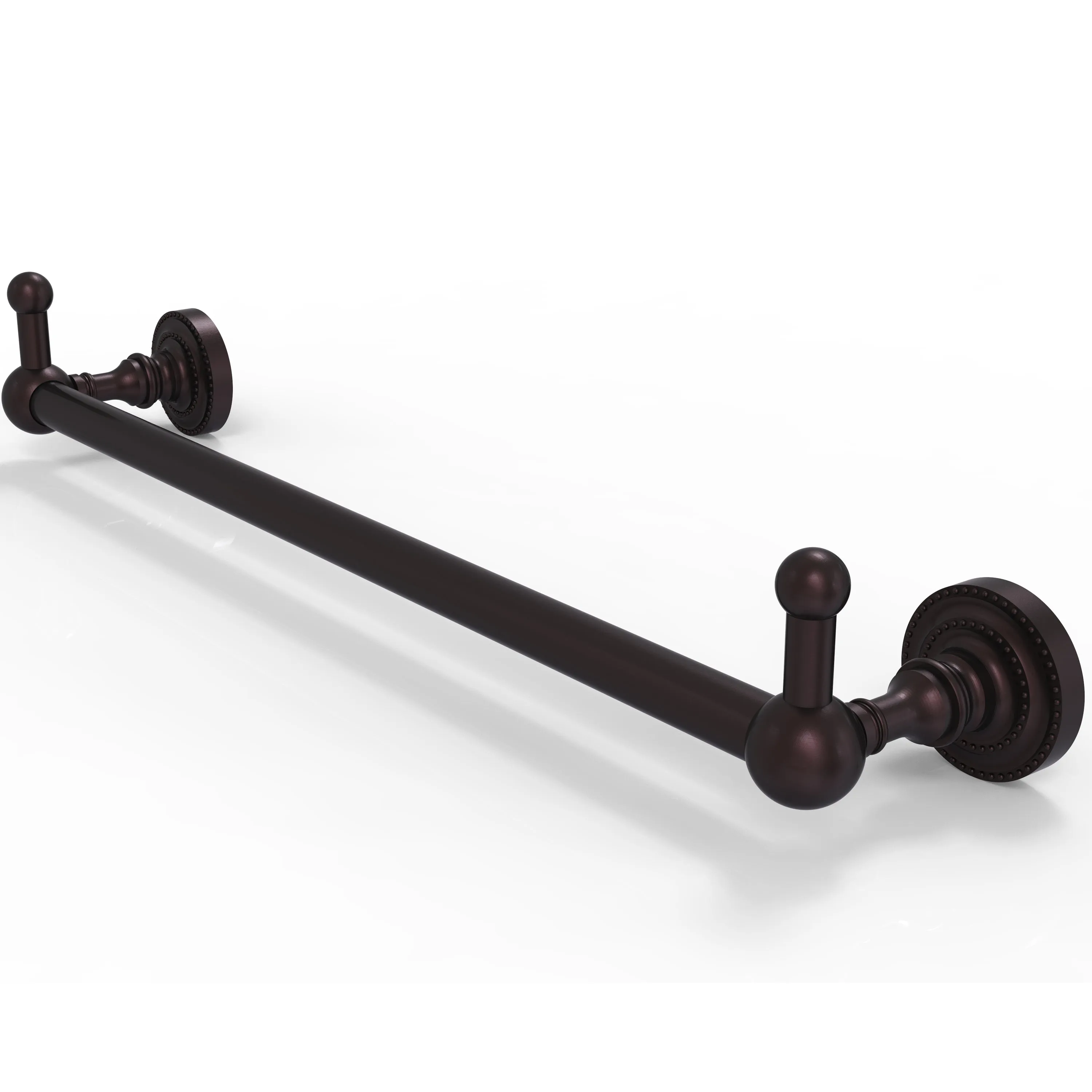 Allied Brass Dottingham Collection 18" Towel Bar with Integrated Hooks DT-41-18-PEG-ABR