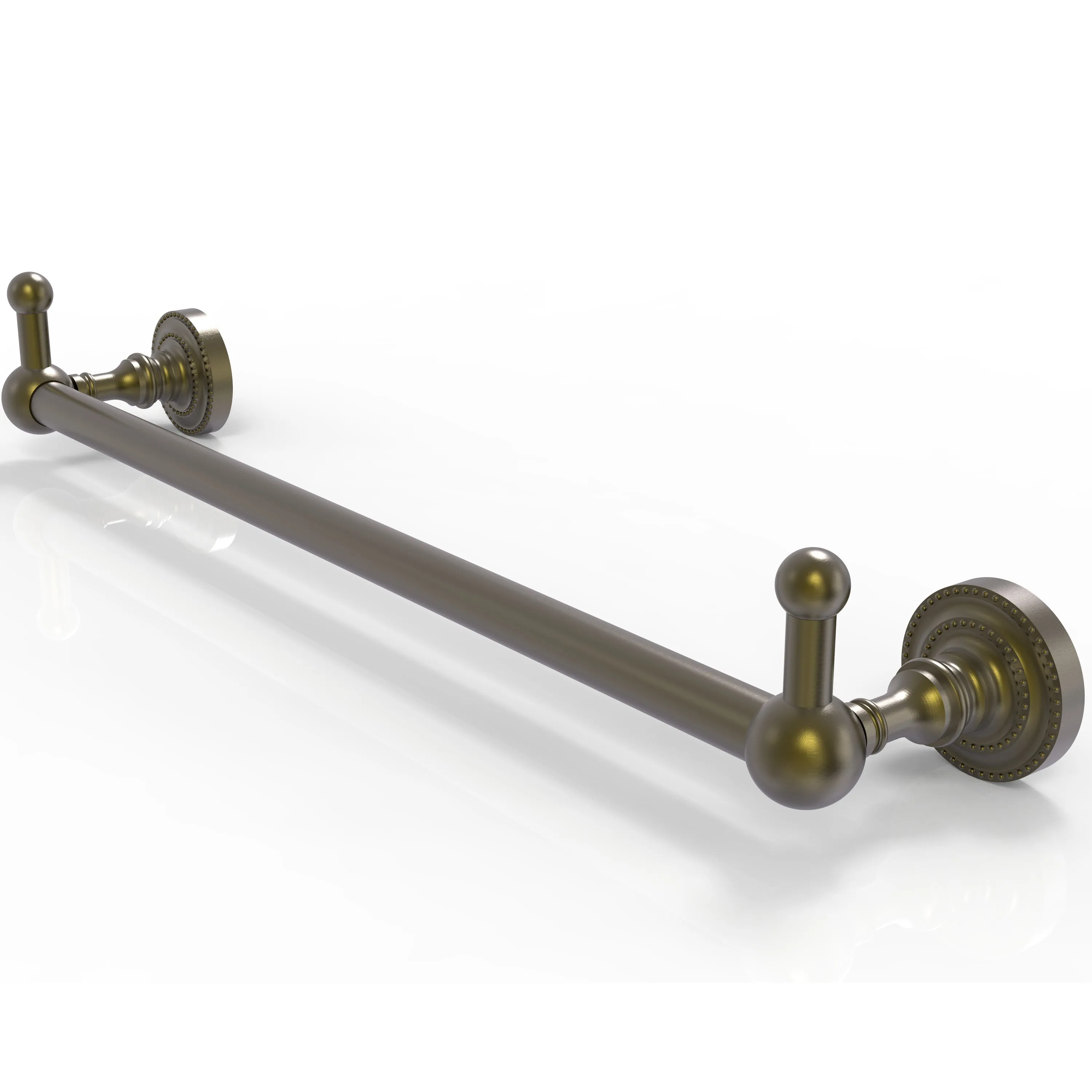 Allied Brass Dottingham Collection 18" Towel Bar with Integrated Hooks DT-41-18-PEG-ABR