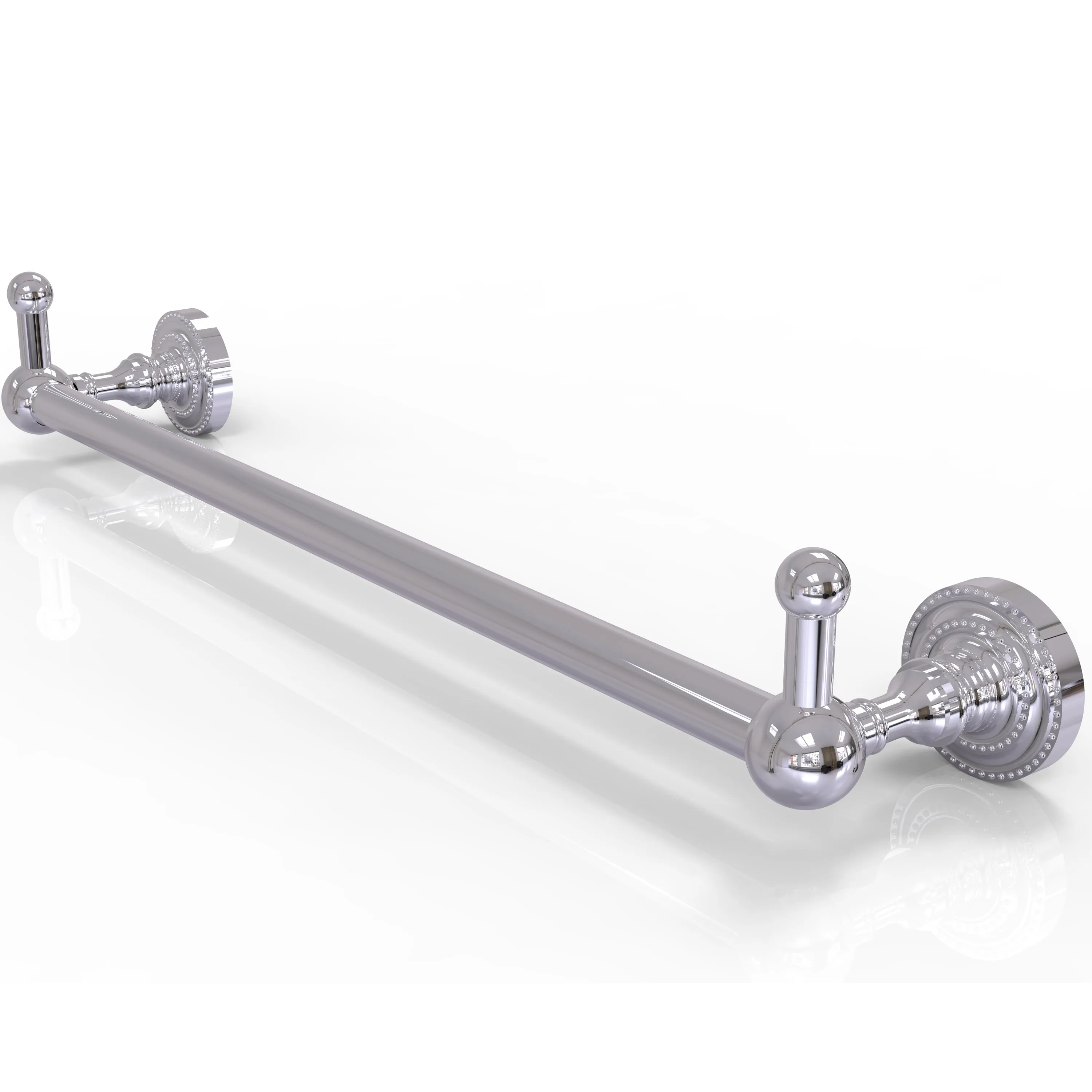 Allied Brass Dottingham Collection 18" Towel Bar with Integrated Hooks DT-41-18-PEG-ABR