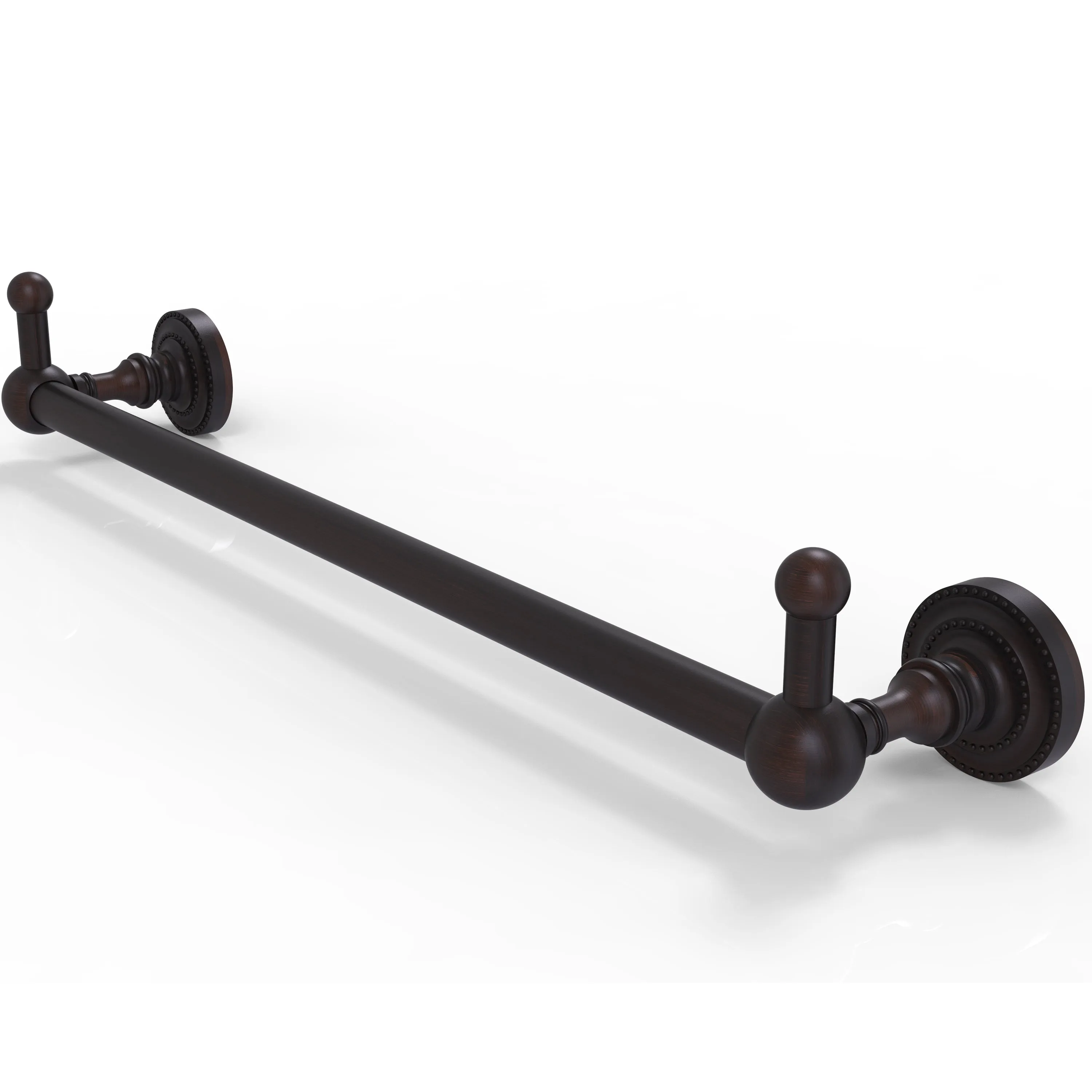 Allied Brass Dottingham Collection 18" Towel Bar with Integrated Hooks DT-41-18-PEG-ABR