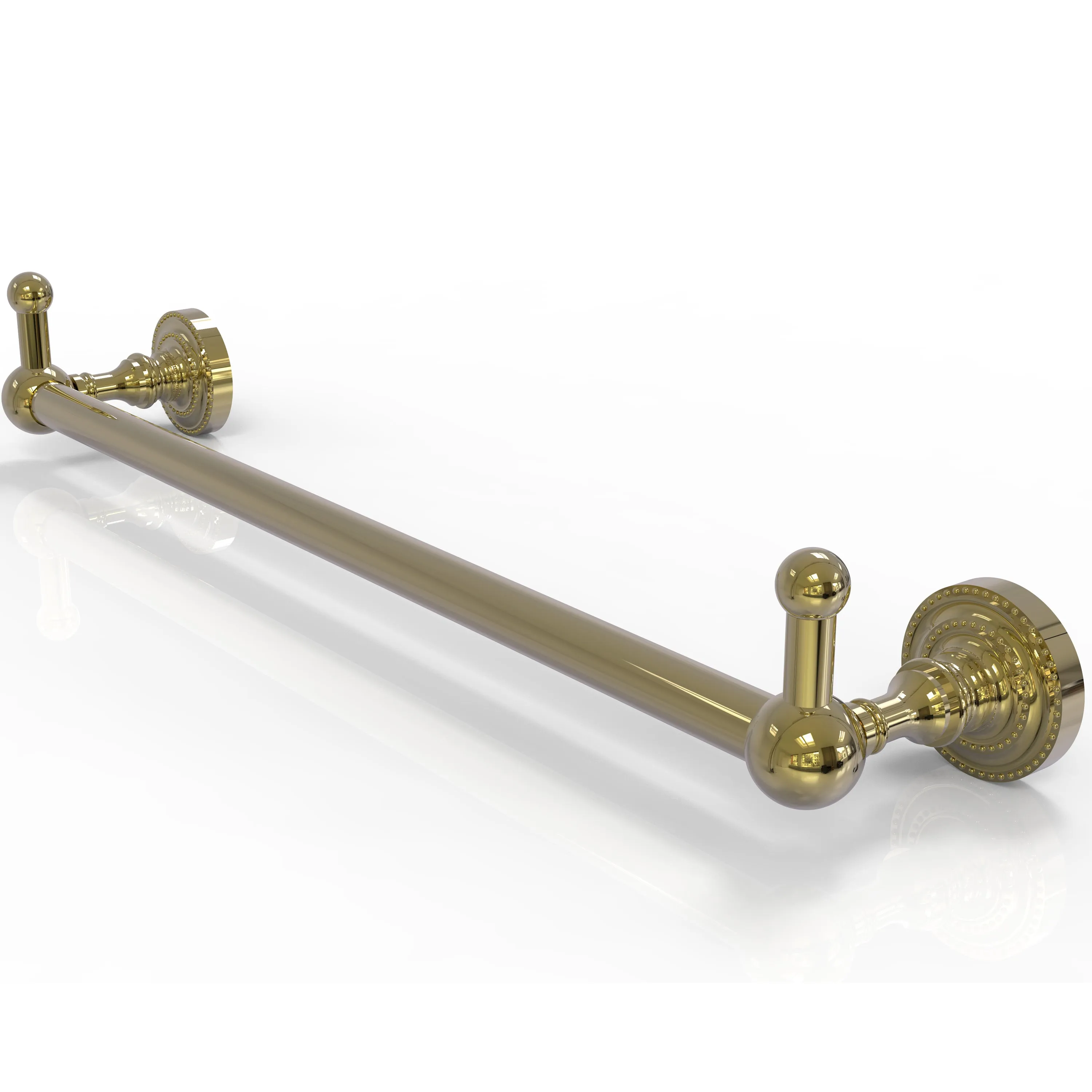 Allied Brass Dottingham Collection 18" Towel Bar with Integrated Hooks DT-41-18-PEG-ABR