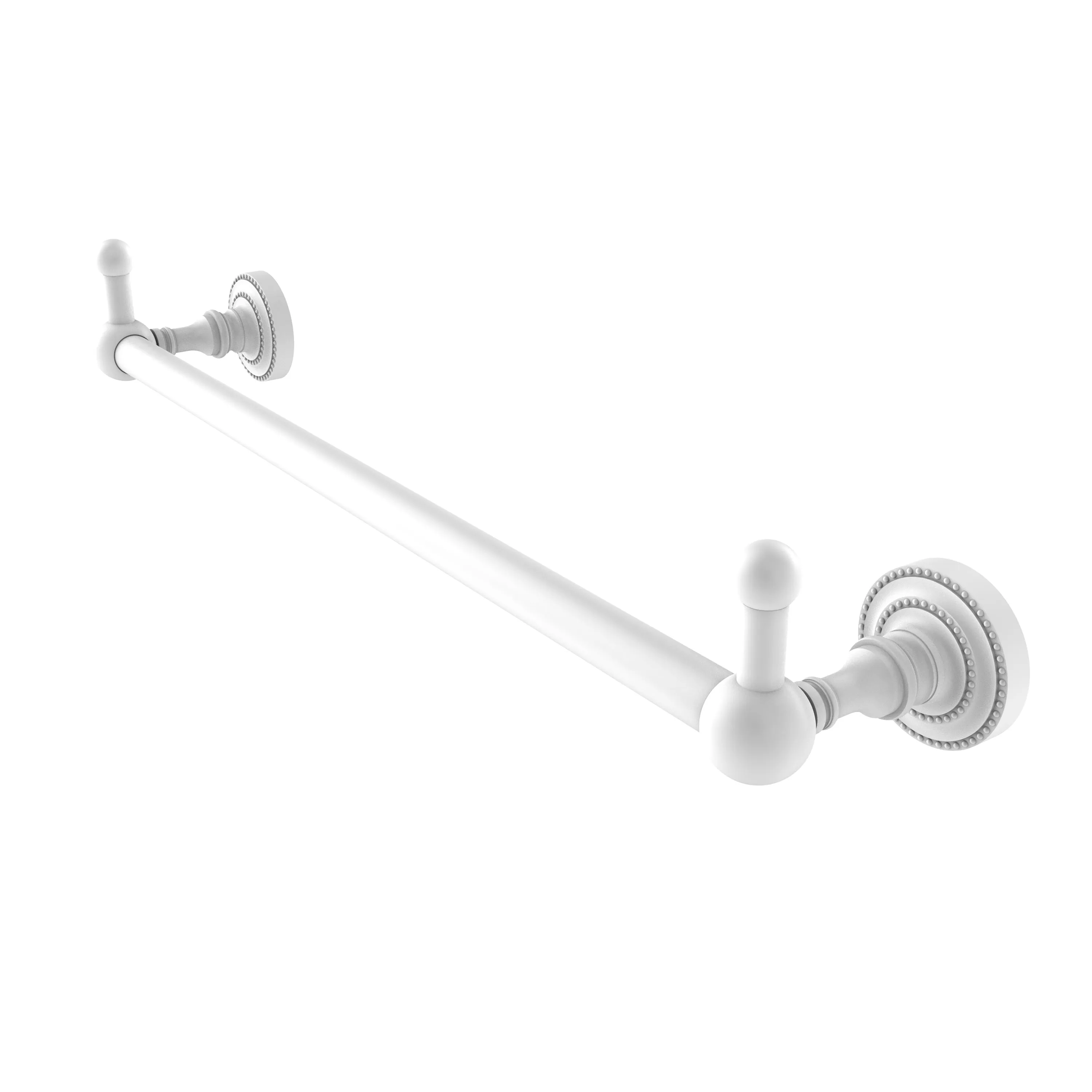 Allied Brass Dottingham Collection 18" Towel Bar with Integrated Hooks DT-41-18-PEG-ABR