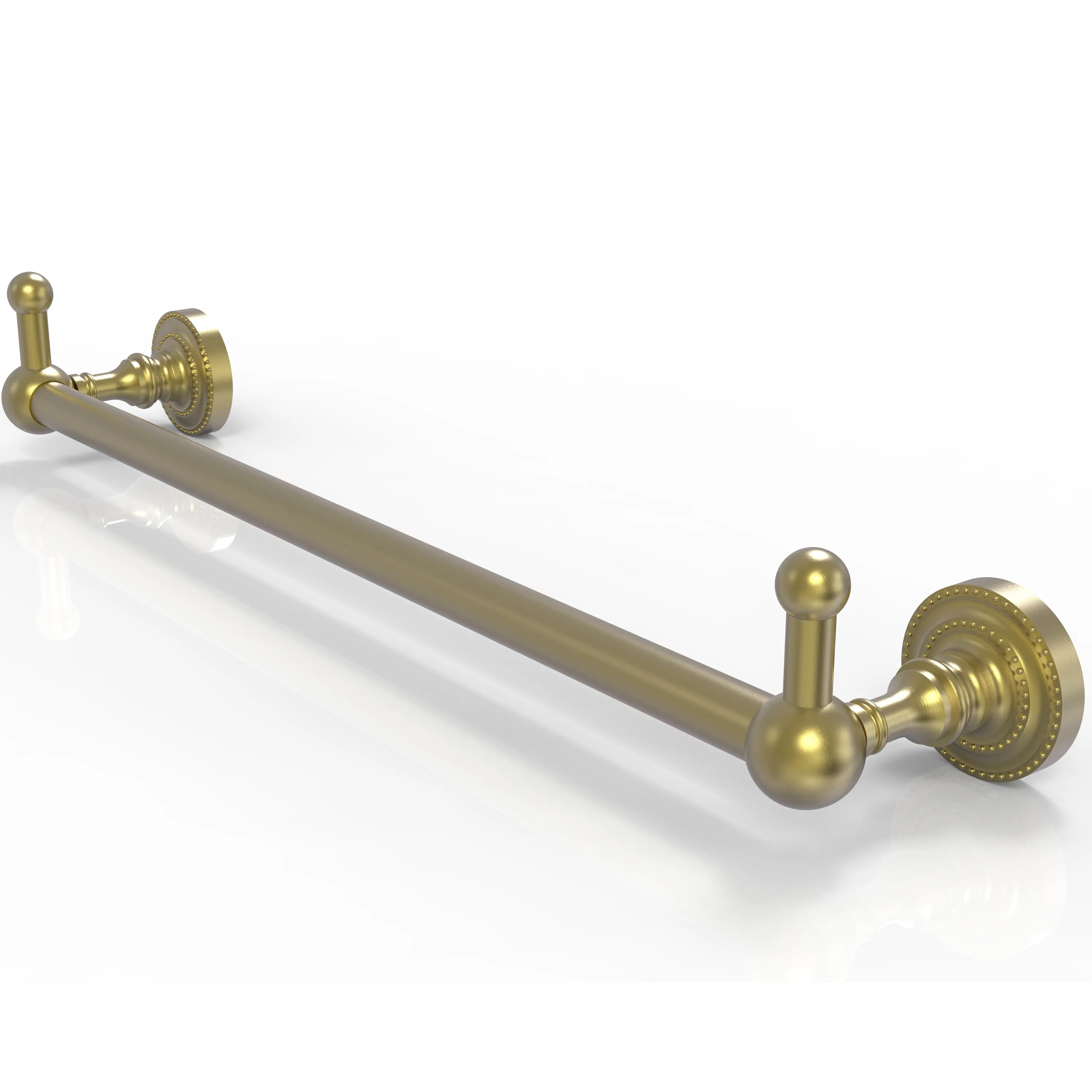 Allied Brass Dottingham Collection 18" Towel Bar with Integrated Hooks DT-41-18-PEG-ABR