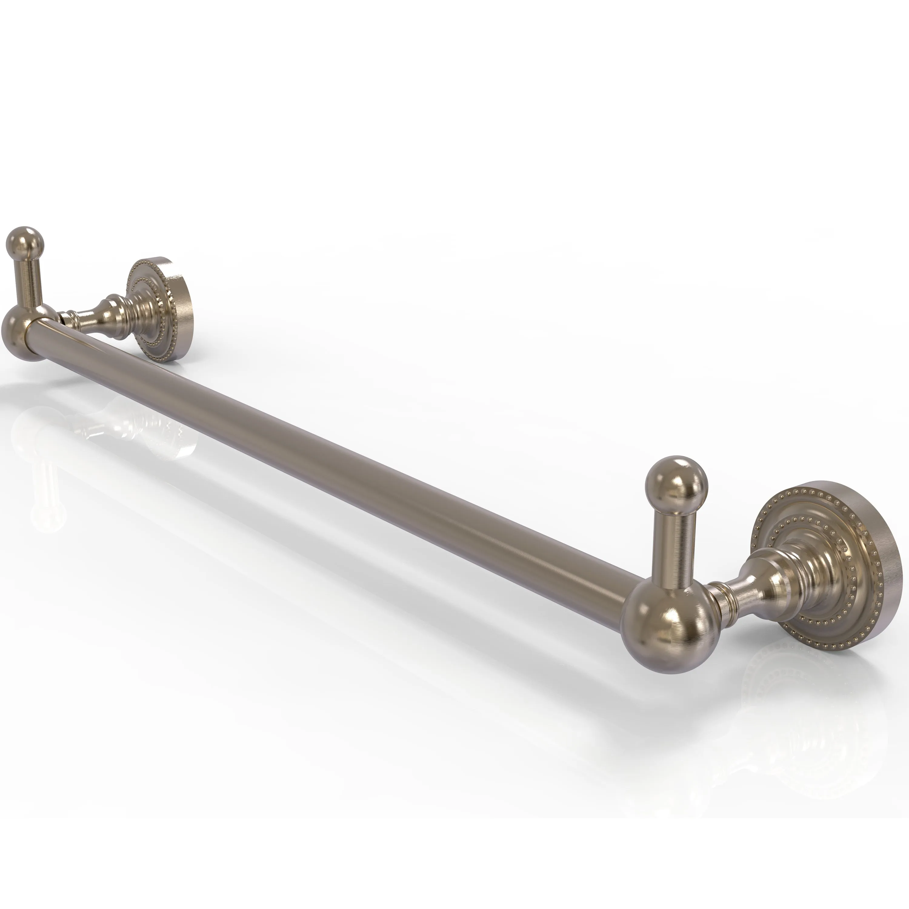 Allied Brass Dottingham Collection 18" Towel Bar with Integrated Hooks DT-41-18-PEG-ABR