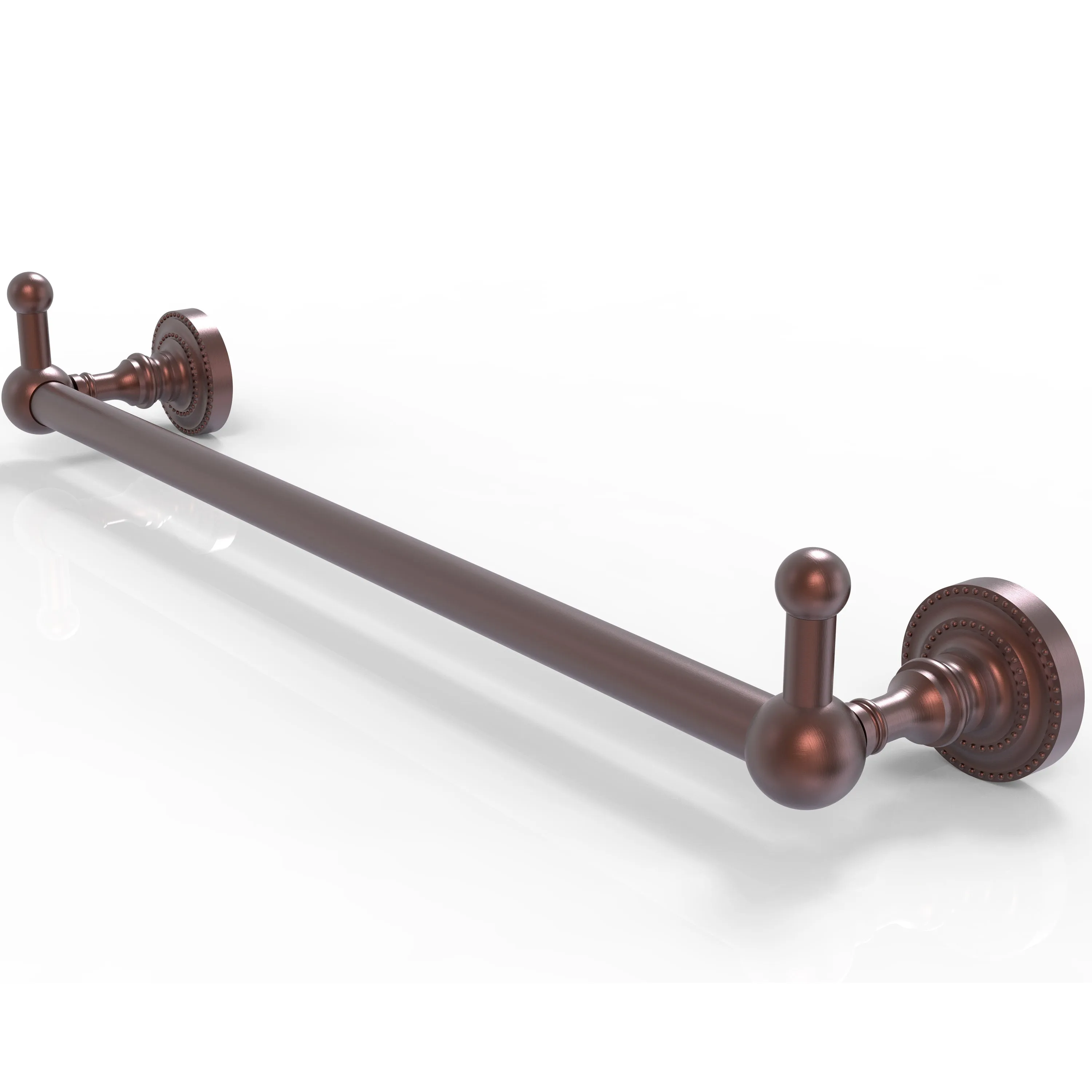Allied Brass Dottingham Collection 18" Towel Bar with Integrated Hooks DT-41-18-PEG-ABR