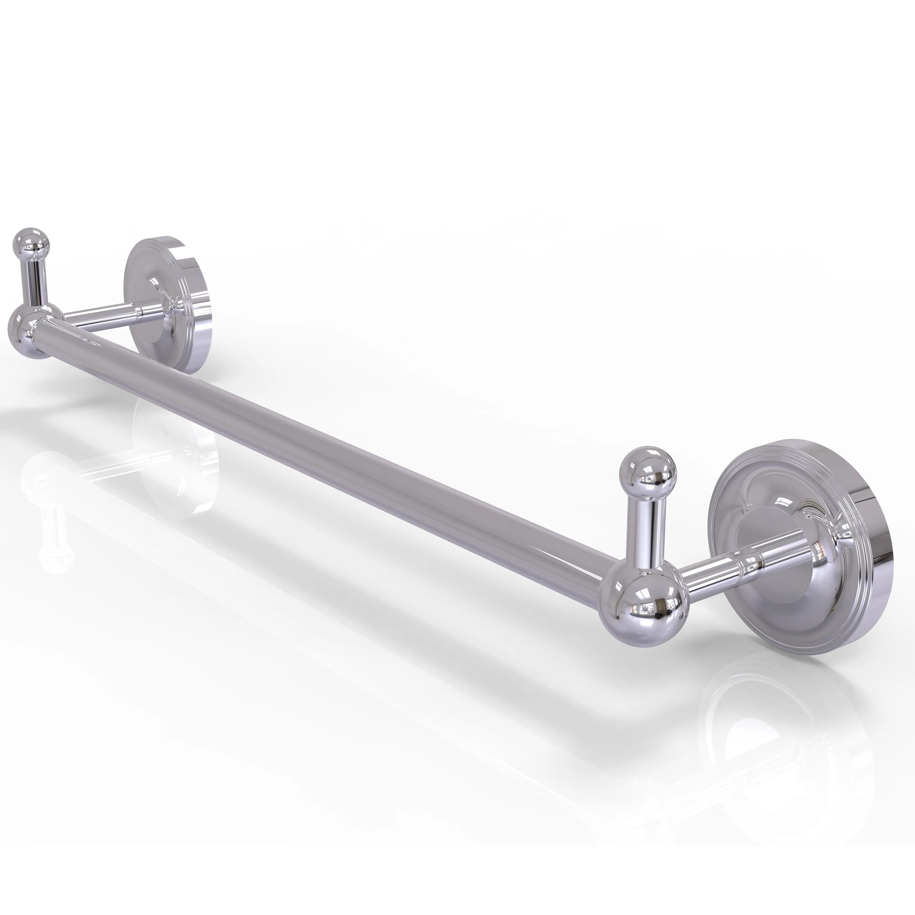 Allied Brass Prestige Regal Collection 18" Towel Bar with Integrated Hooks PR-41-18-PEG-ABR