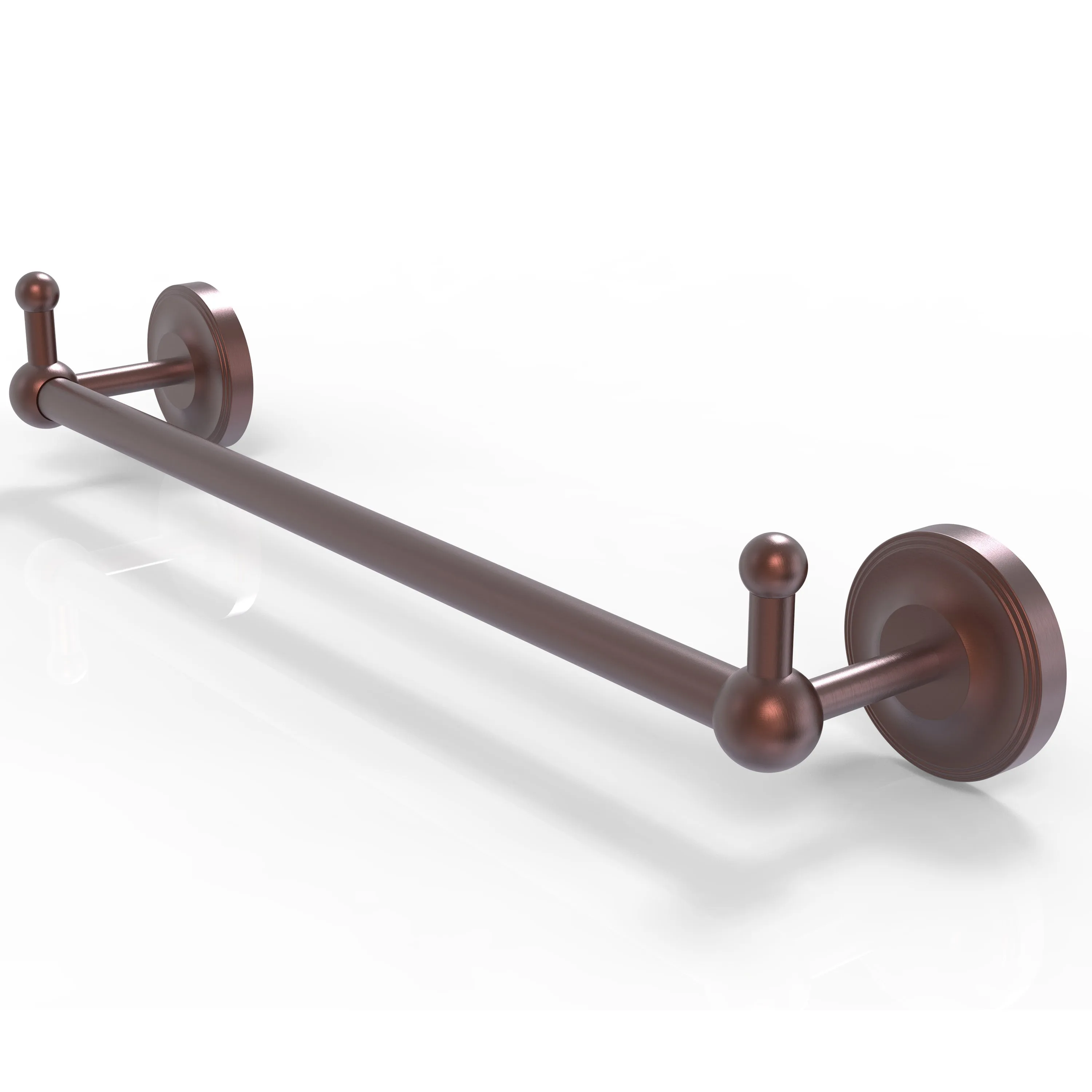 Allied Brass Prestige Regal Collection 18" Towel Bar with Integrated Hooks PR-41-18-PEG-ABR
