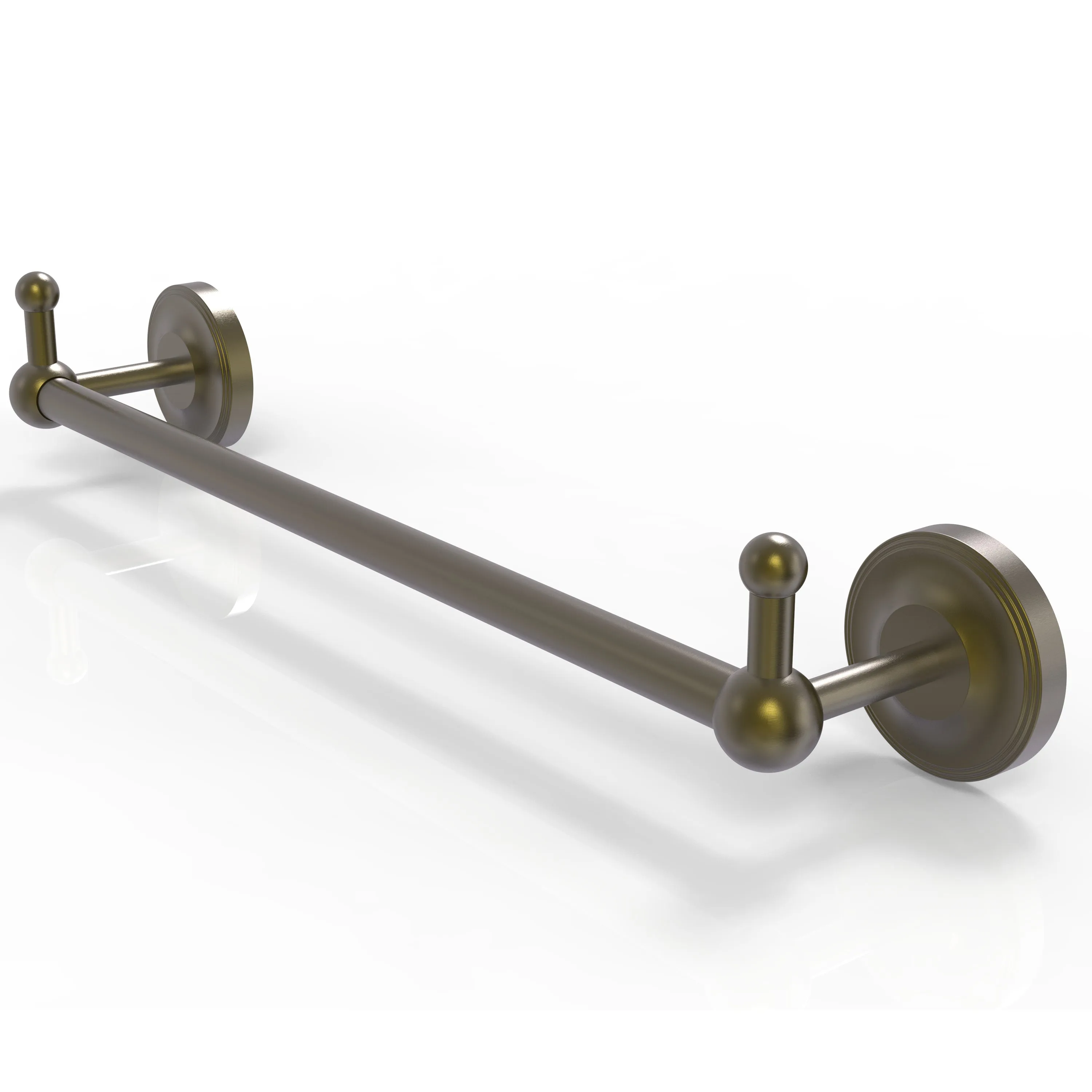 Allied Brass Prestige Regal Collection 18" Towel Bar with Integrated Hooks PR-41-18-PEG-ABR