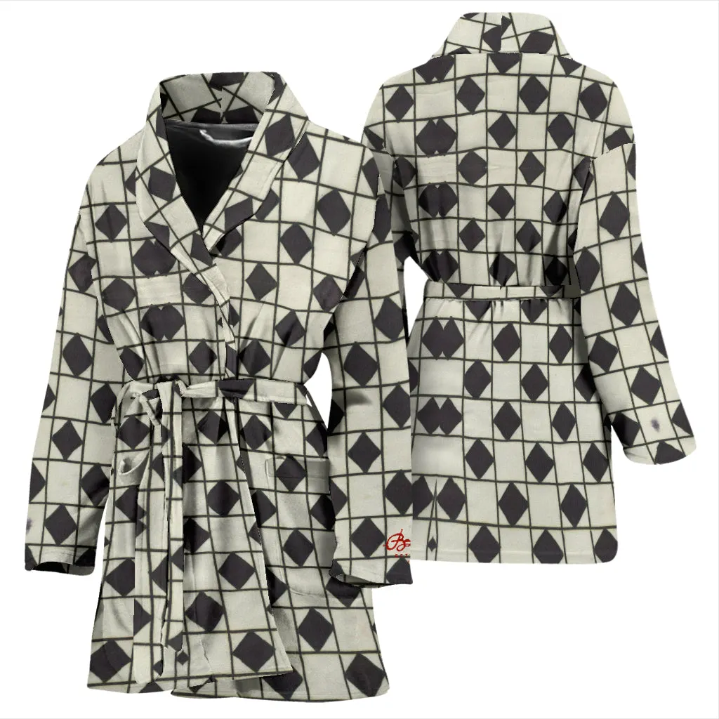 B&W Optical Bath Robe - Women