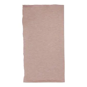 blanket velour bonjour - heathered pink