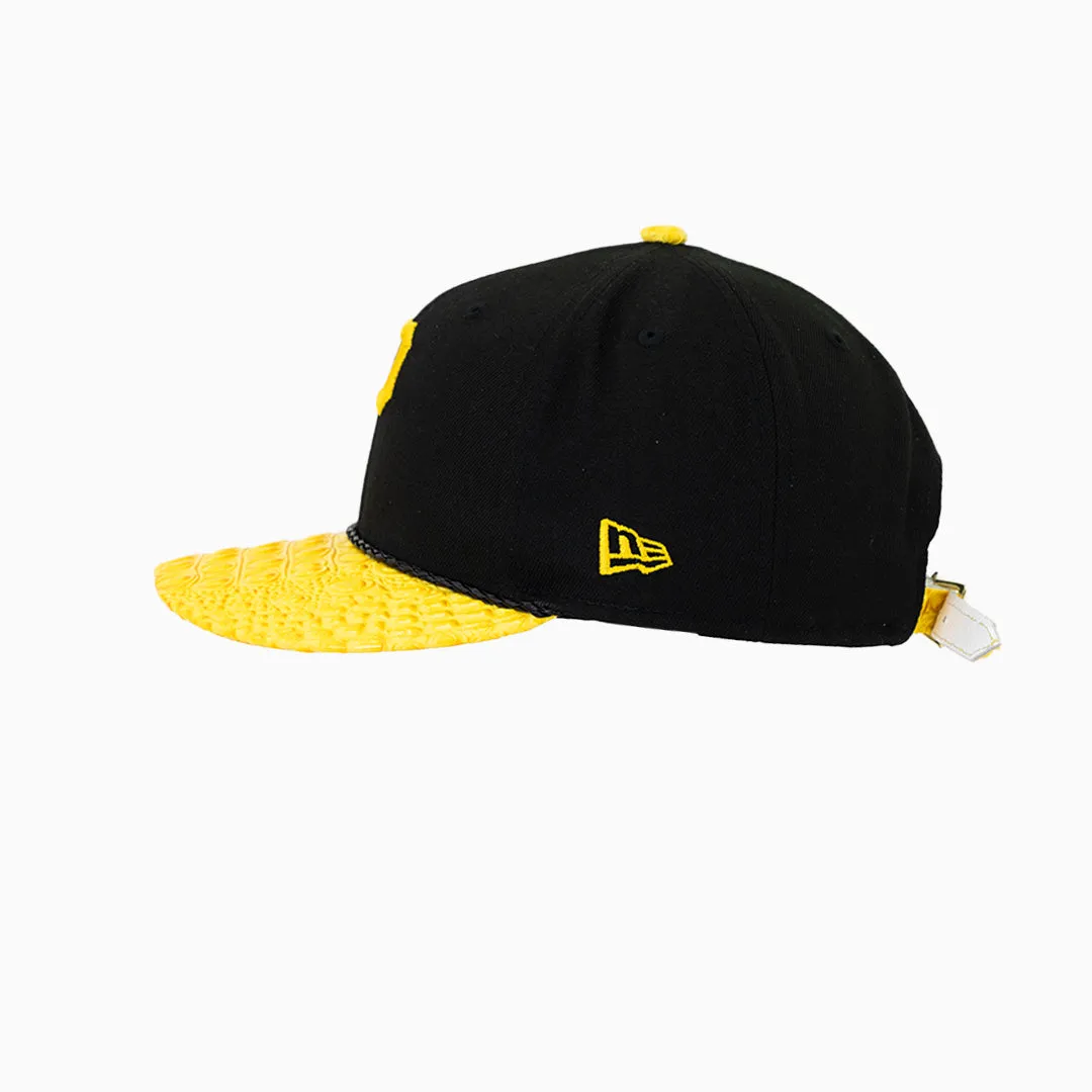 Breyer's Buck 50 Pittsburgh Pirates Hat With Leather Visor