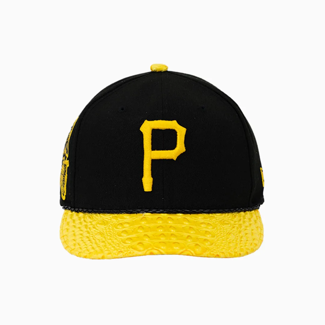 Breyer's Buck 50 Pittsburgh Pirates Hat With Leather Visor