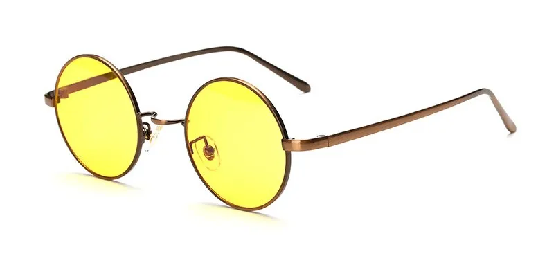 Brightzone Unisex Full Rim Round Acetate Gaming Eyeglasses 22n