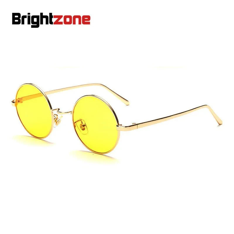 Brightzone Unisex Full Rim Round Acetate Gaming Eyeglasses 22n