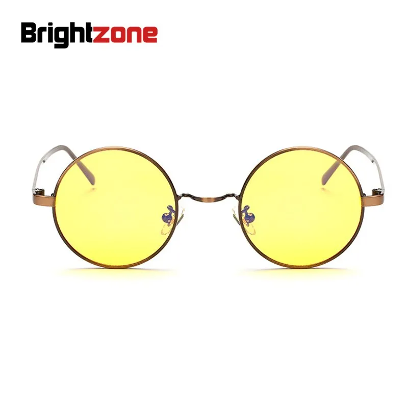 Brightzone Unisex Full Rim Round Acetate Gaming Eyeglasses 22n