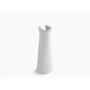 Cimarron 12.25" x 13.63" x 28.13" Vitreous China Pedestal Leg in White