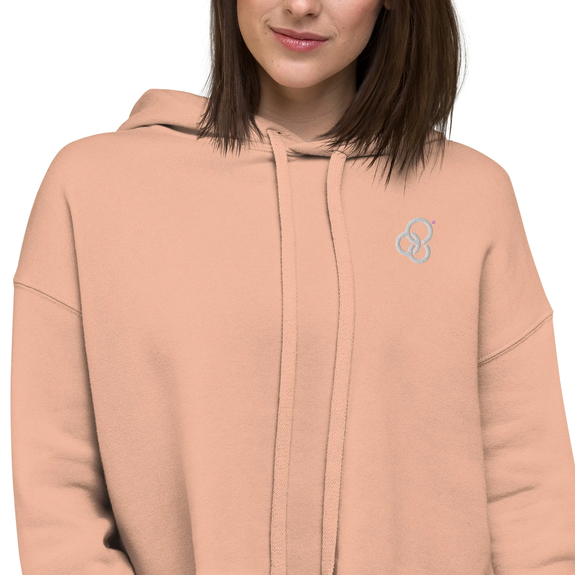 City Life Women's Crop Hoodie