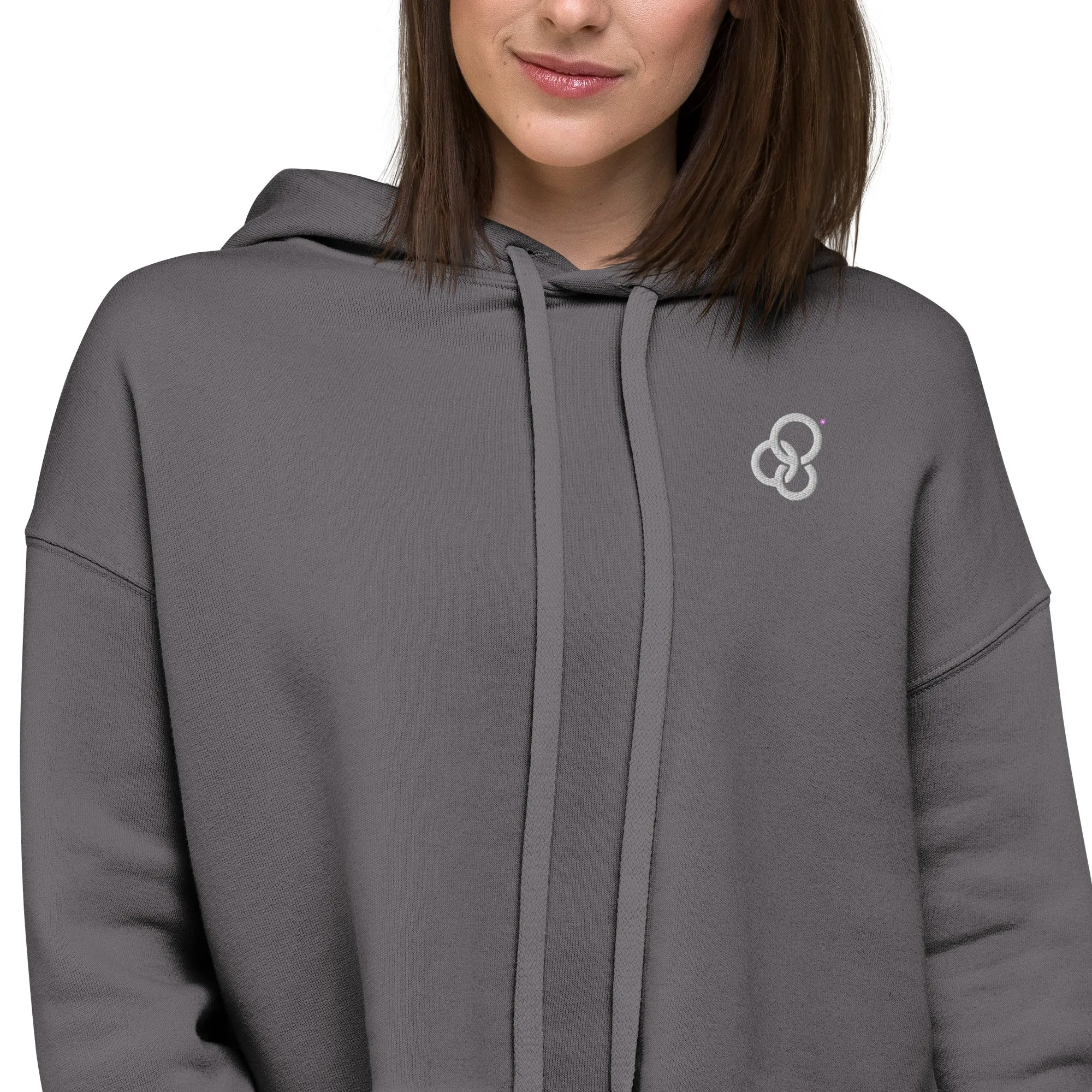 City Life Women's Crop Hoodie