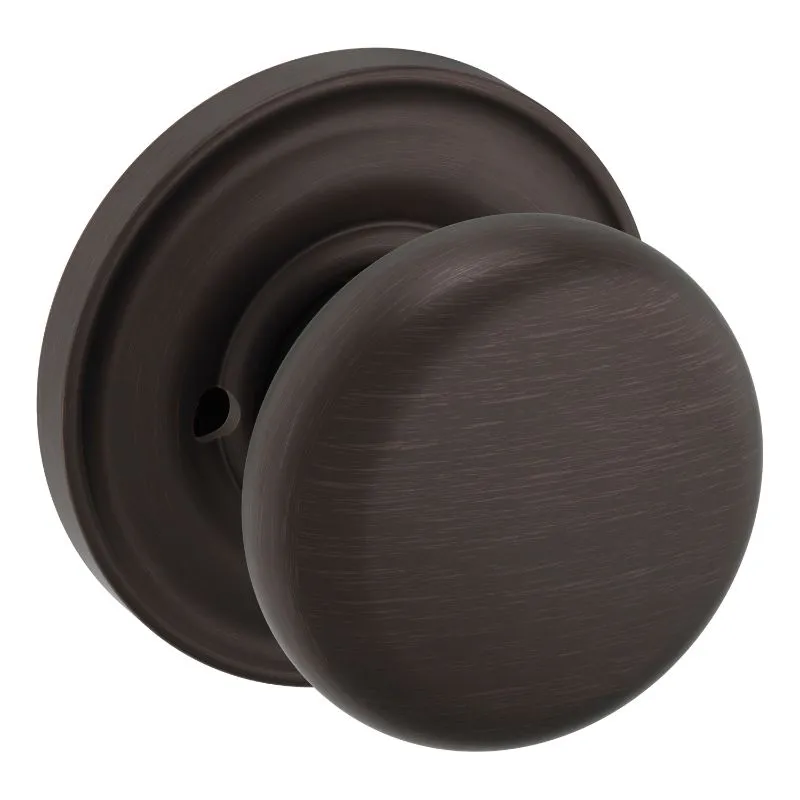 Classic Privacy Knob in Venetian Bronze