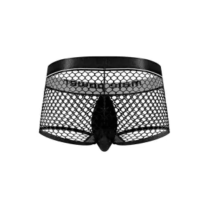 Cock Pit Net Mini Cock Ring Short - Medium Black