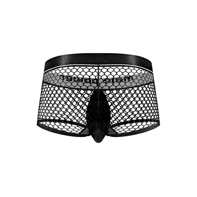 Cock Pit Net Mini Cock Ring Short - Medium Black