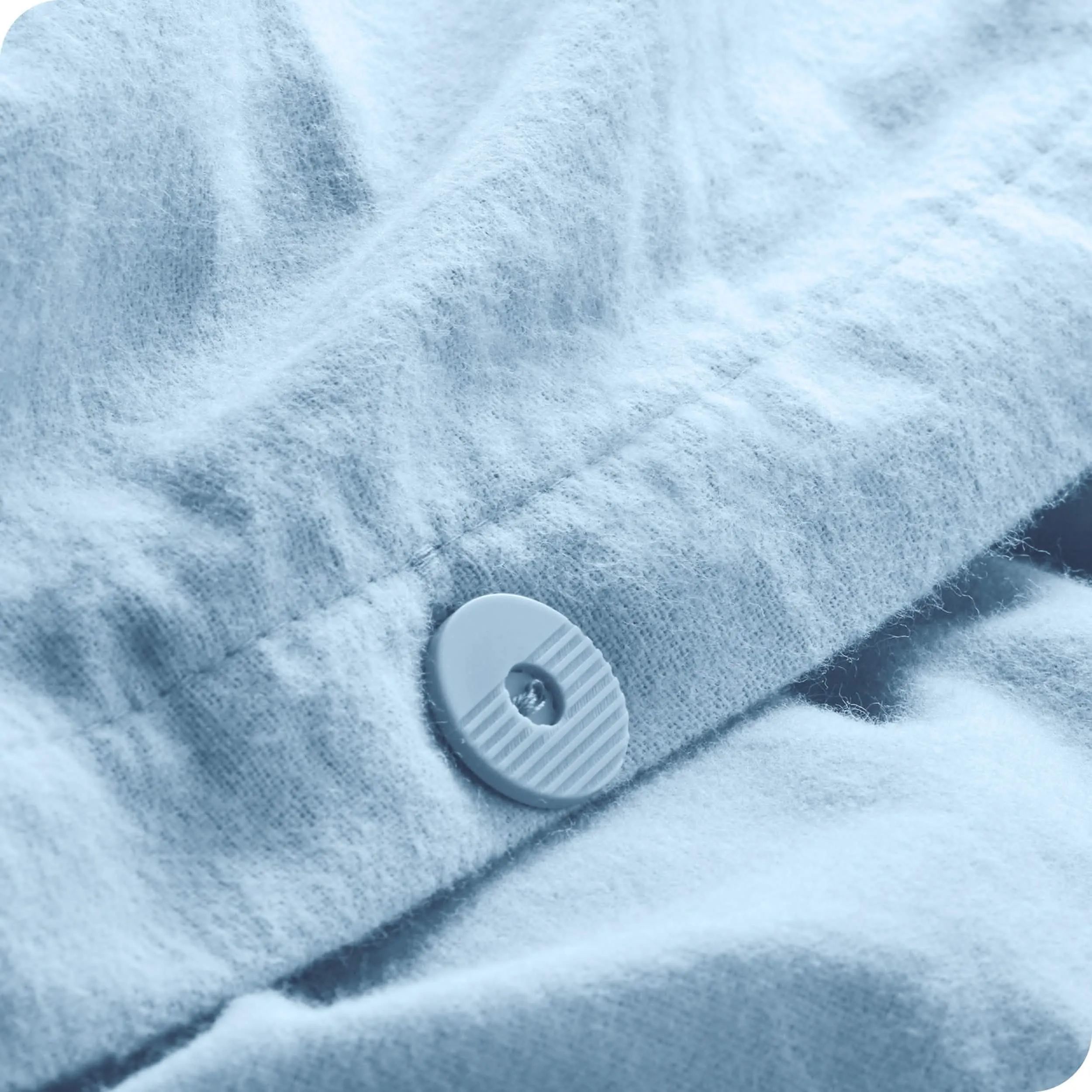 Cotton Flannel Duvet Cover & Sham Set