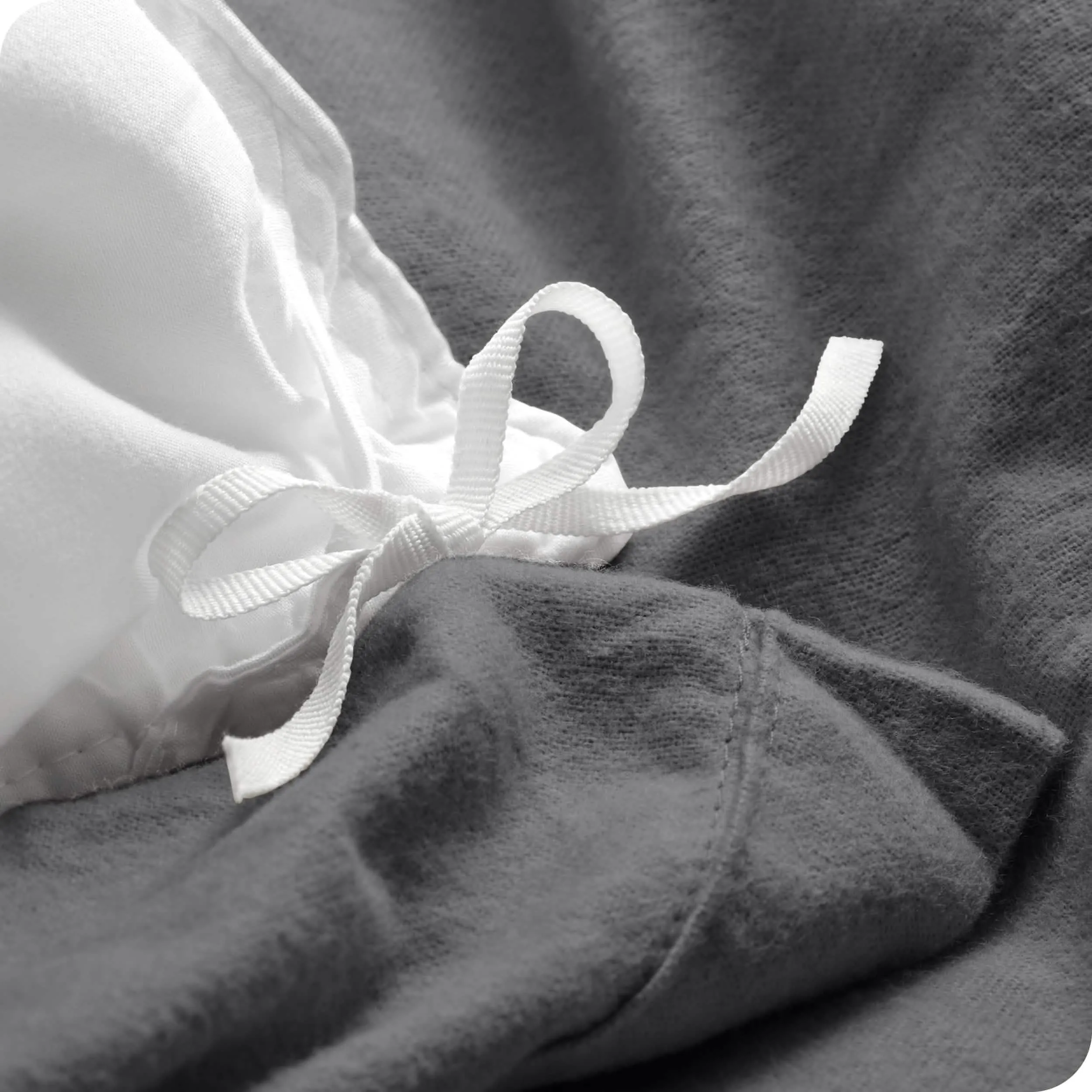 Cotton Flannel Duvet Cover & Sham Set