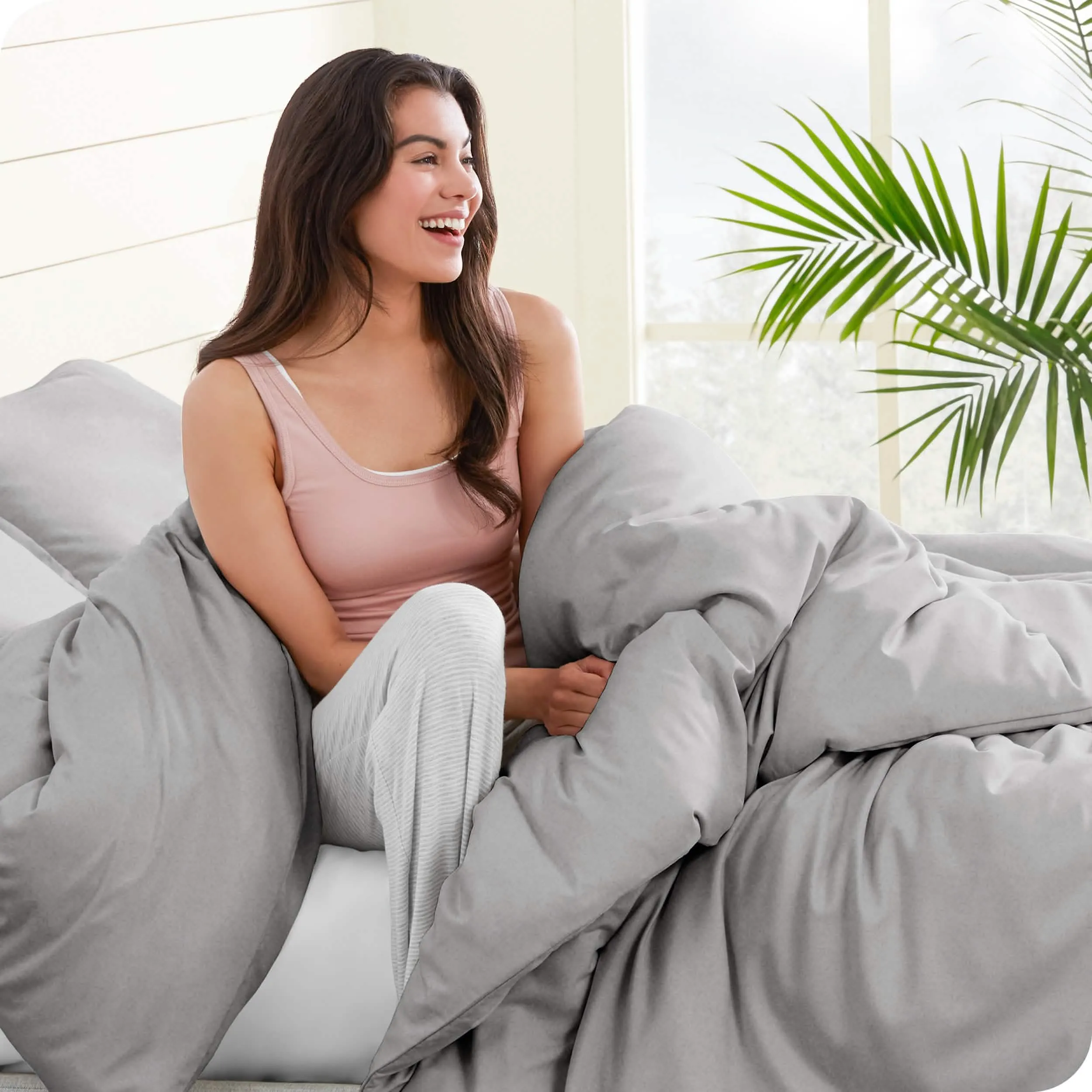 Cotton Flannel Duvet Cover & Sham Set