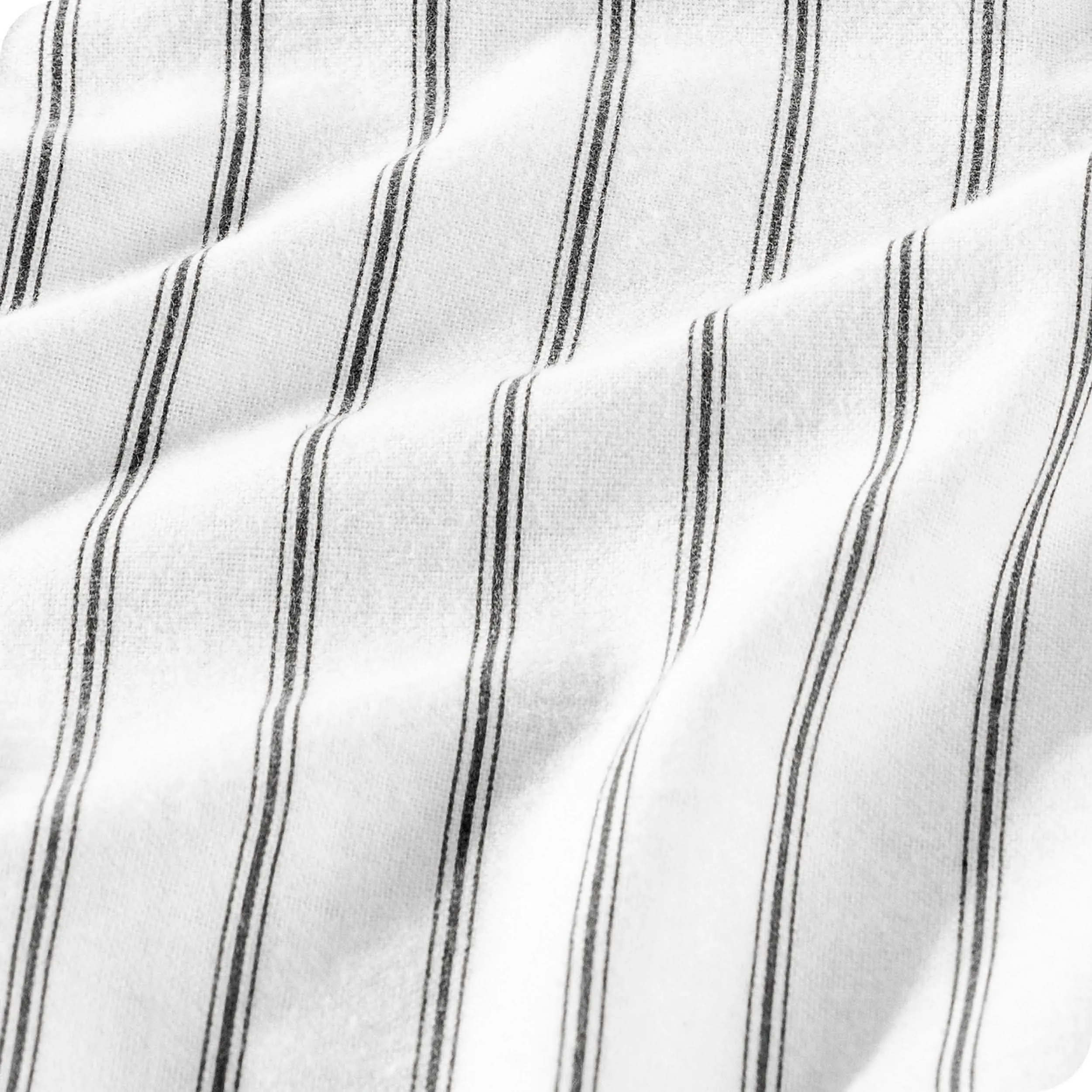 Cotton Flannel Duvet Cover & Sham Set