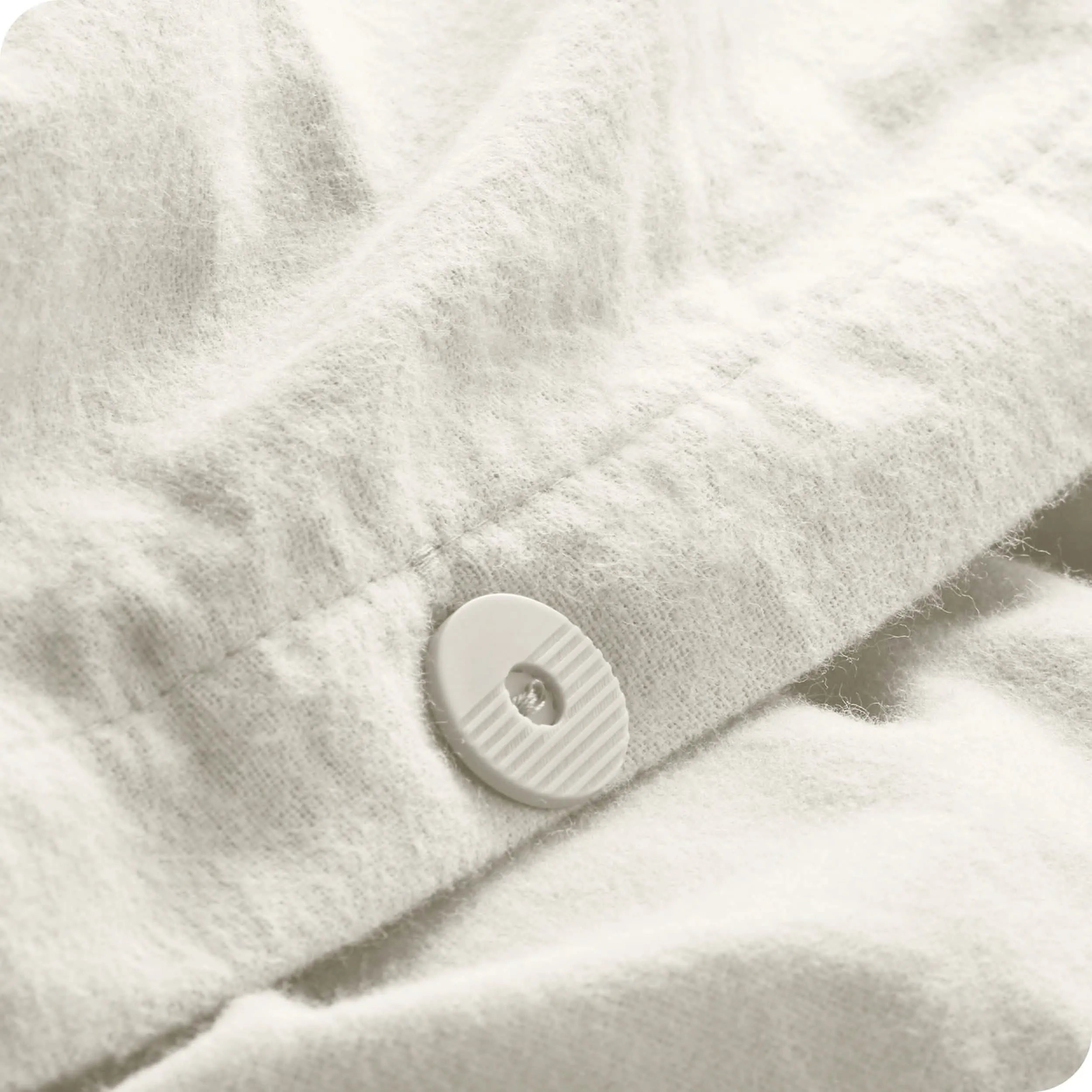 Cotton Flannel Duvet Cover & Sham Set