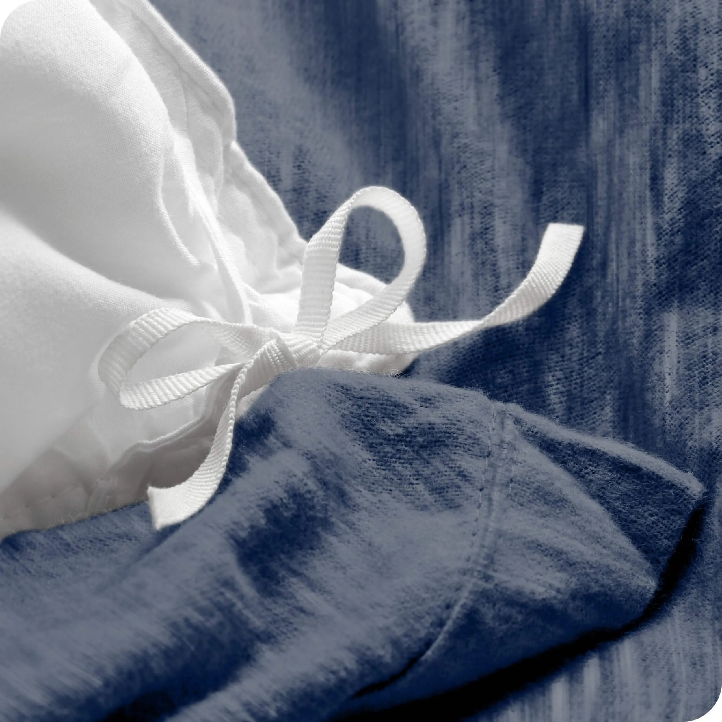 Cotton Flannel Duvet Cover & Sham Set