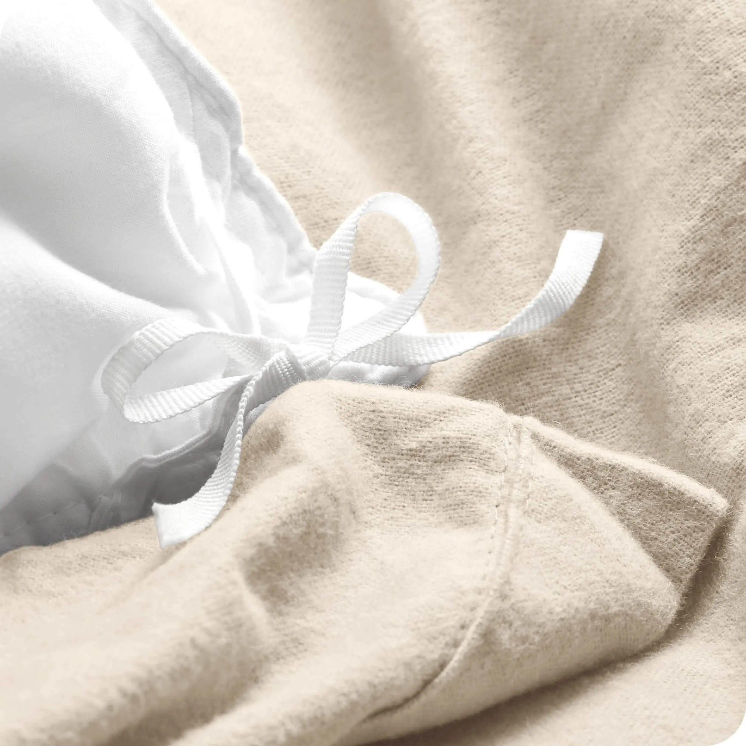 Cotton Flannel Duvet Cover & Sham Set