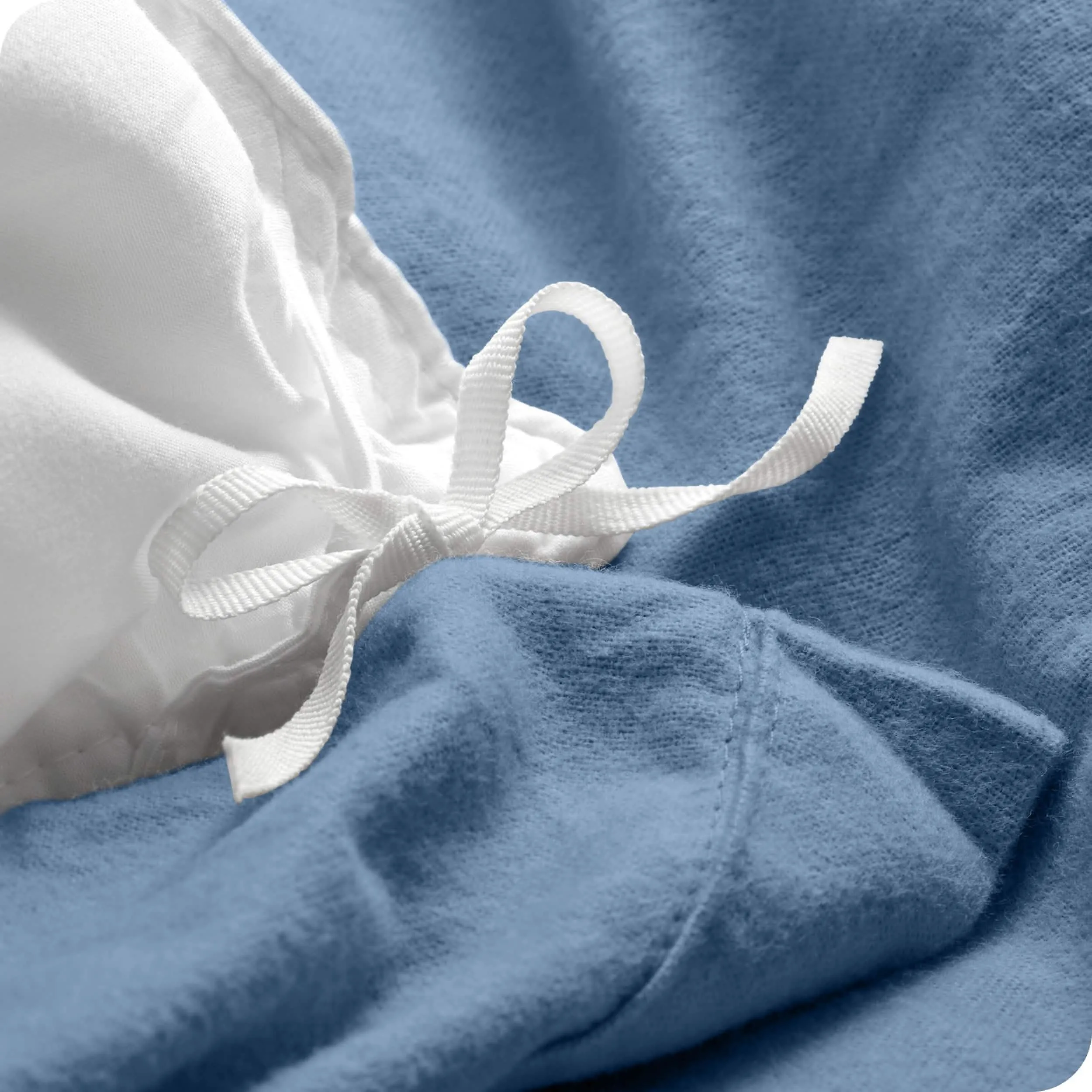 Cotton Flannel Duvet Cover & Sham Set