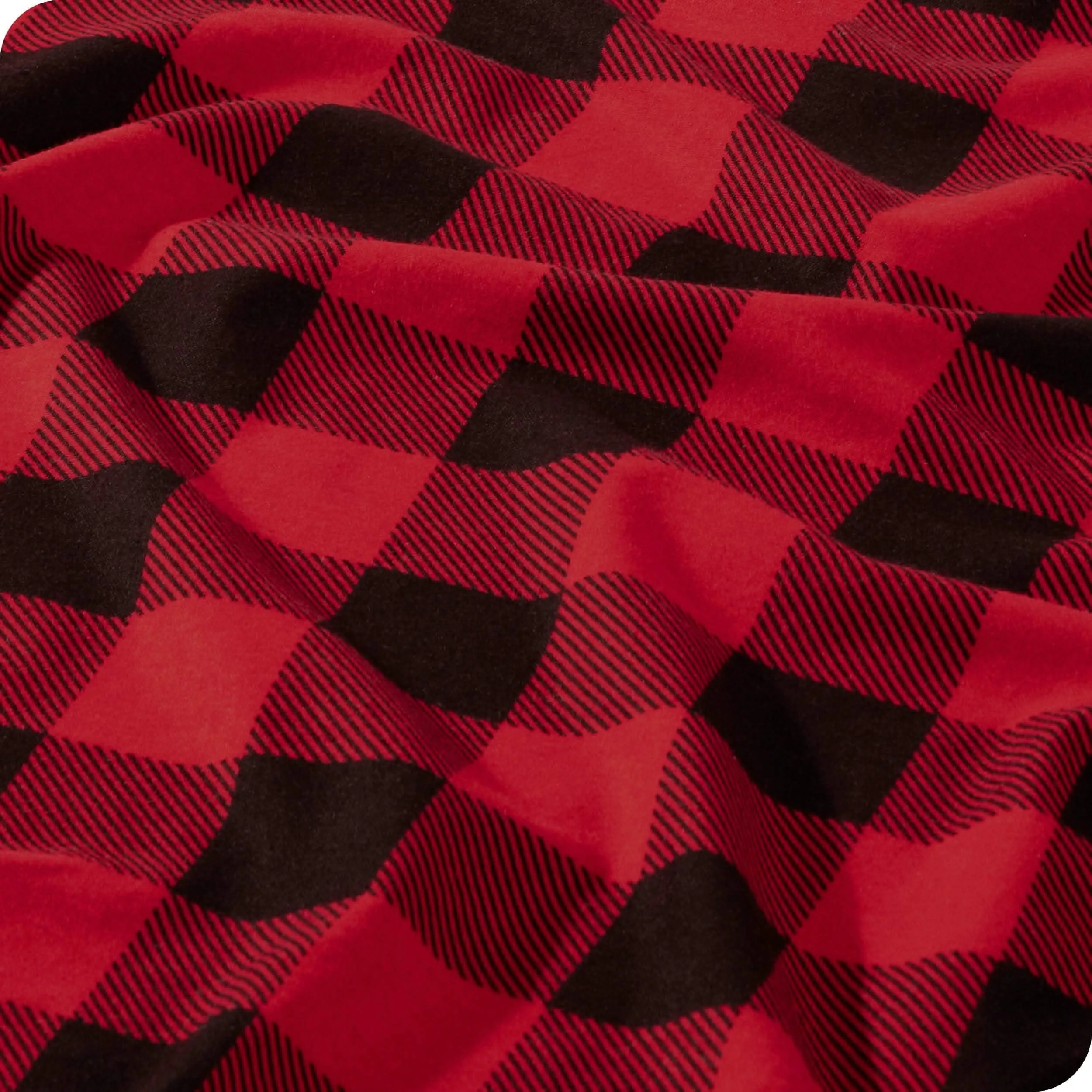 Cotton Flannel Duvet Cover & Sham Set