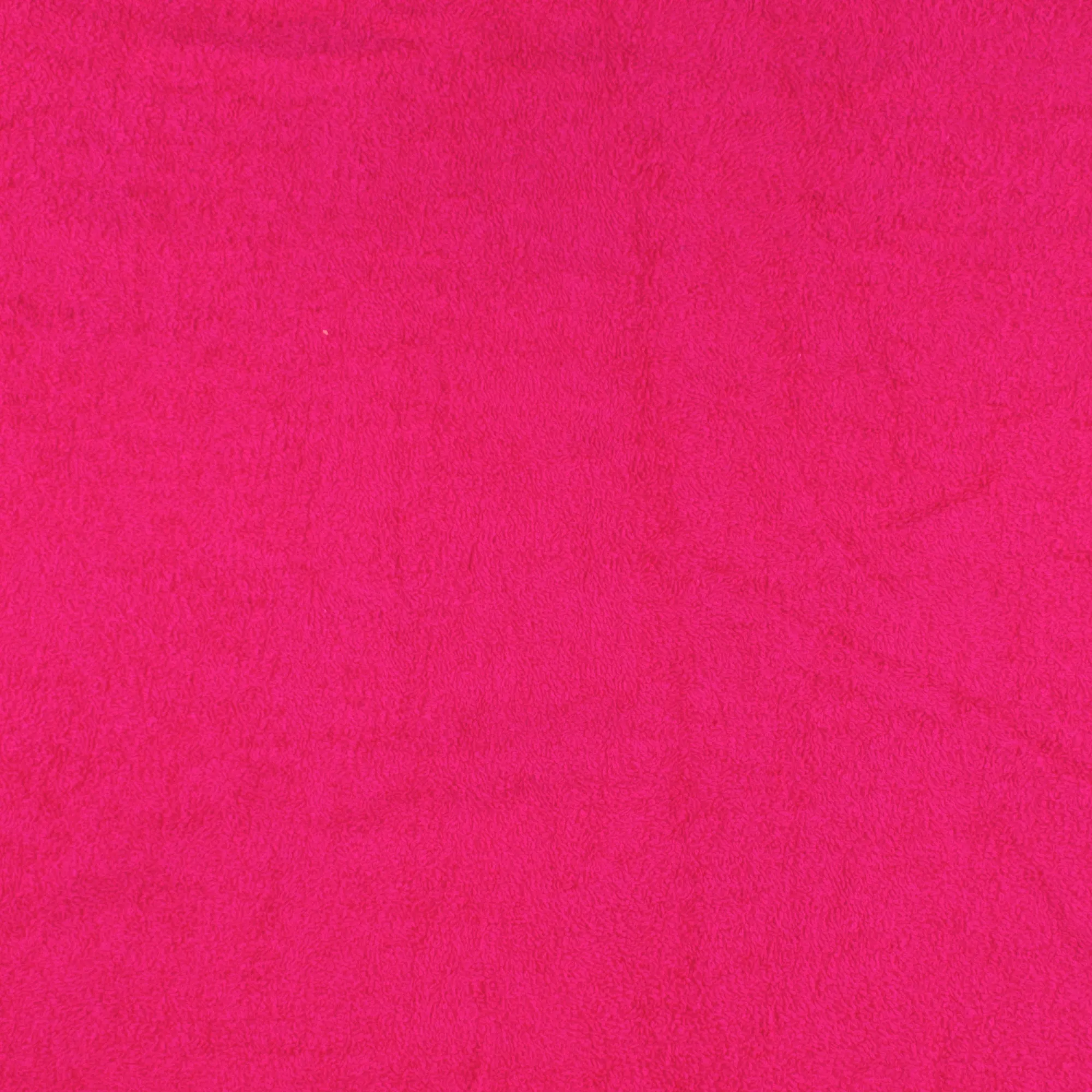 Cotton Terry - Hot Pink