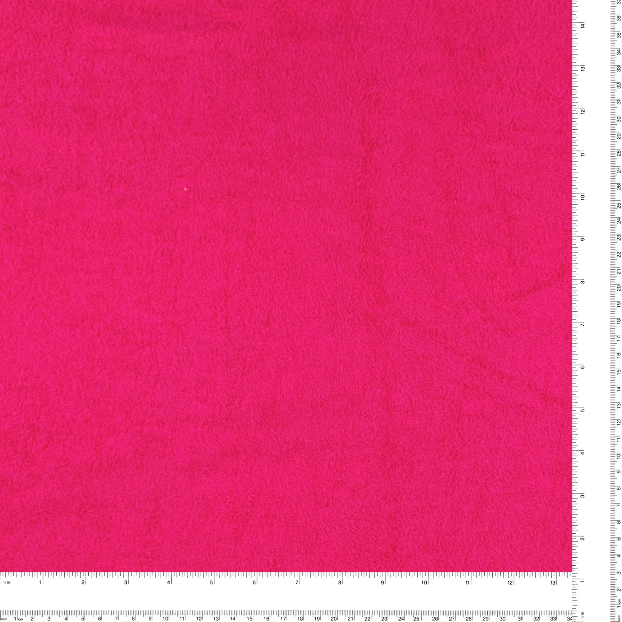 Cotton Terry - Hot Pink