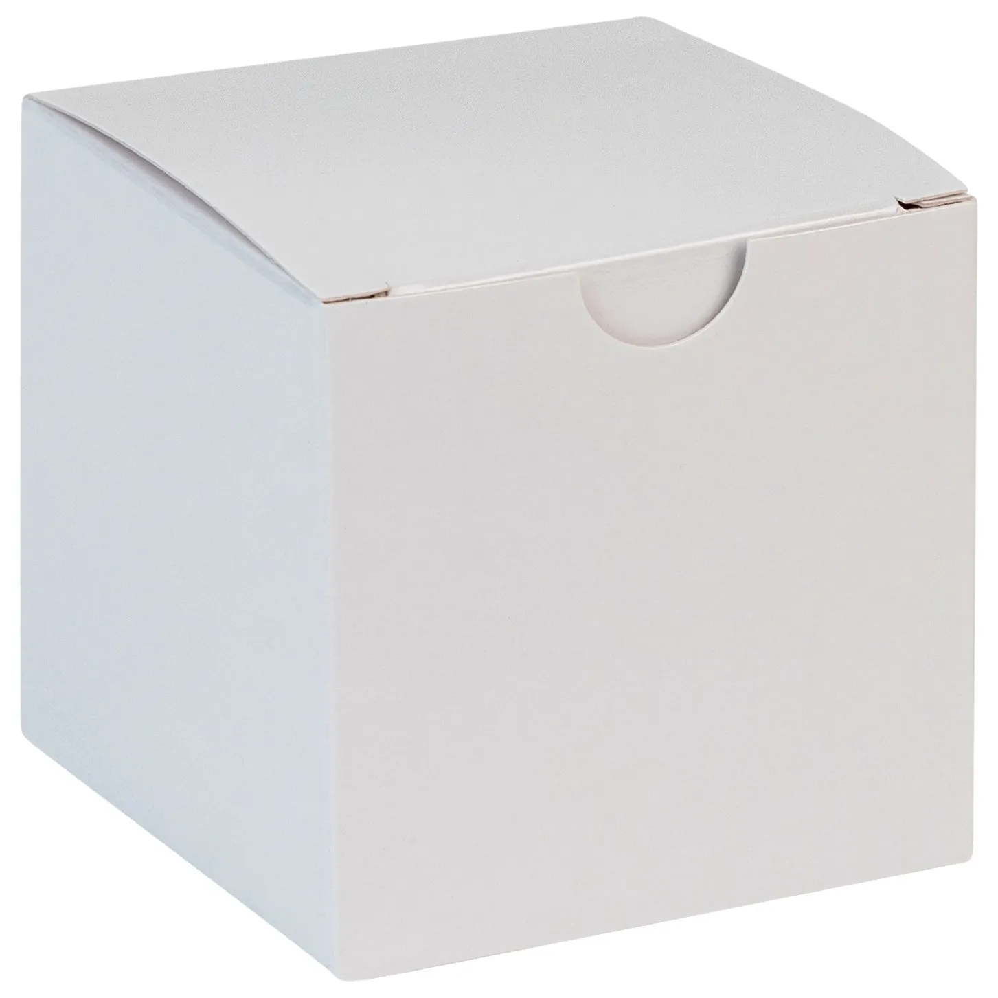 Cube White Gift Tuck Top Boxes 36 Pack 3x3x3