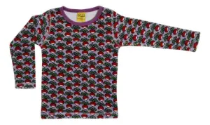 DUNS Long Sleeved T-shirt - Radish Purple Heather Velour