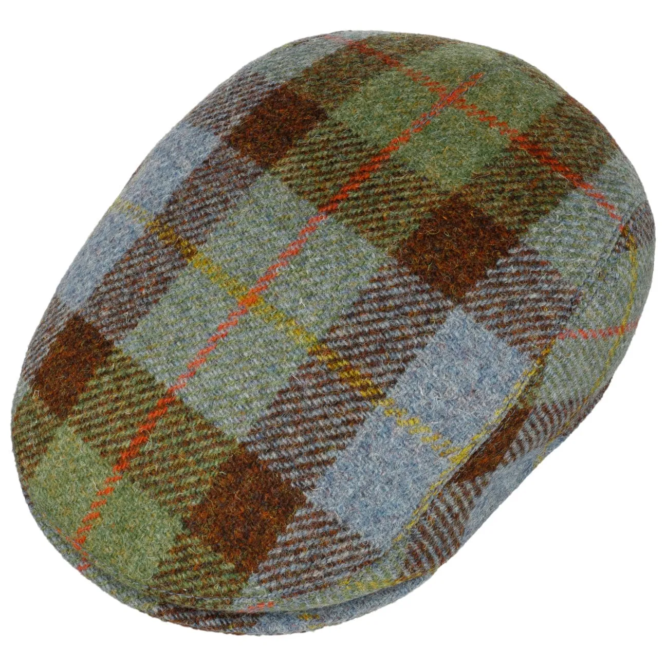Erik Harris Tweed Flat Cap by Mayser