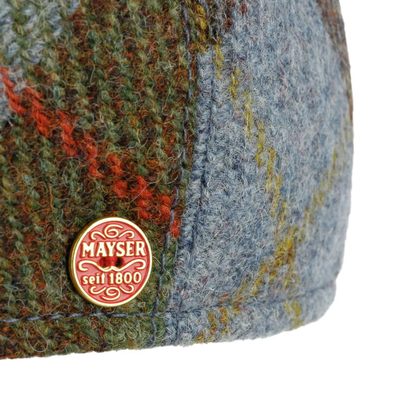 Erik Harris Tweed Flat Cap by Mayser