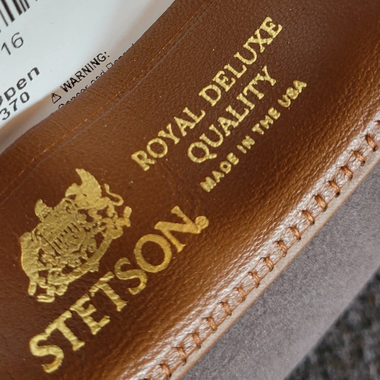 Fur Felt Hat the "Royal Deluxe Open Road" By Stetson TFROPR-3626
