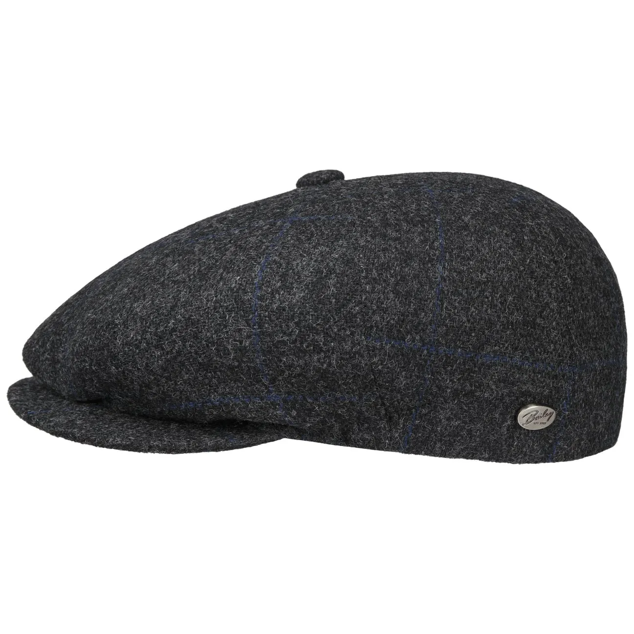 Galvin Windowpane Flat Cap by Bailey 1922