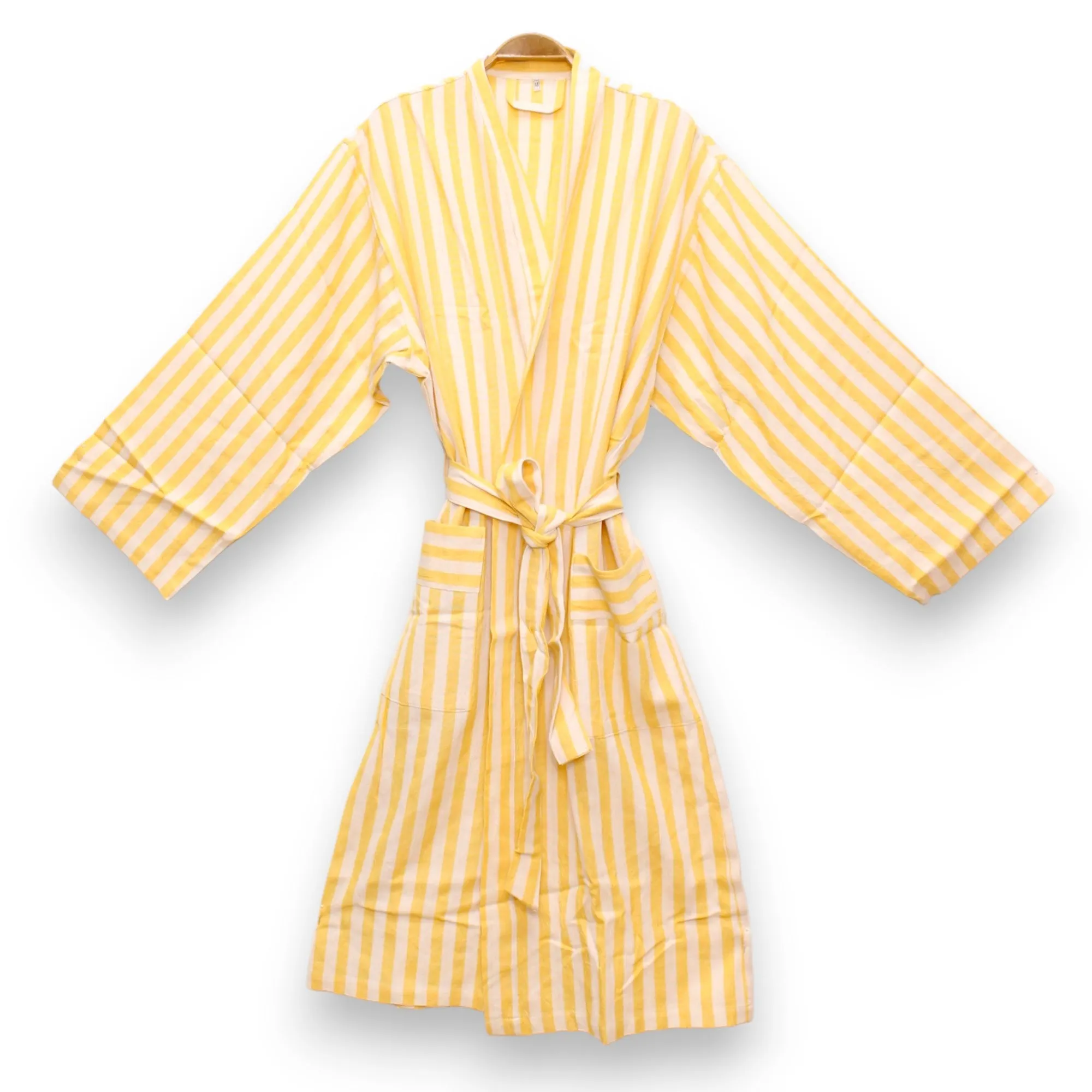 Hand Woven Linen Antiochia Pestemal Bathrobe