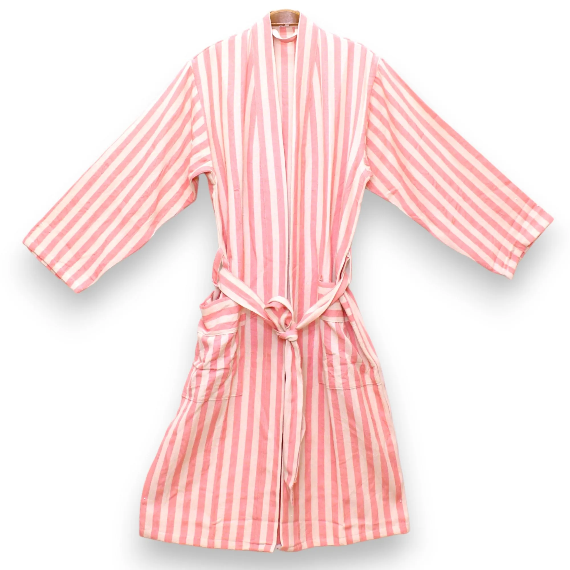 Hand Woven Linen Antiochia Pestemal Bathrobe