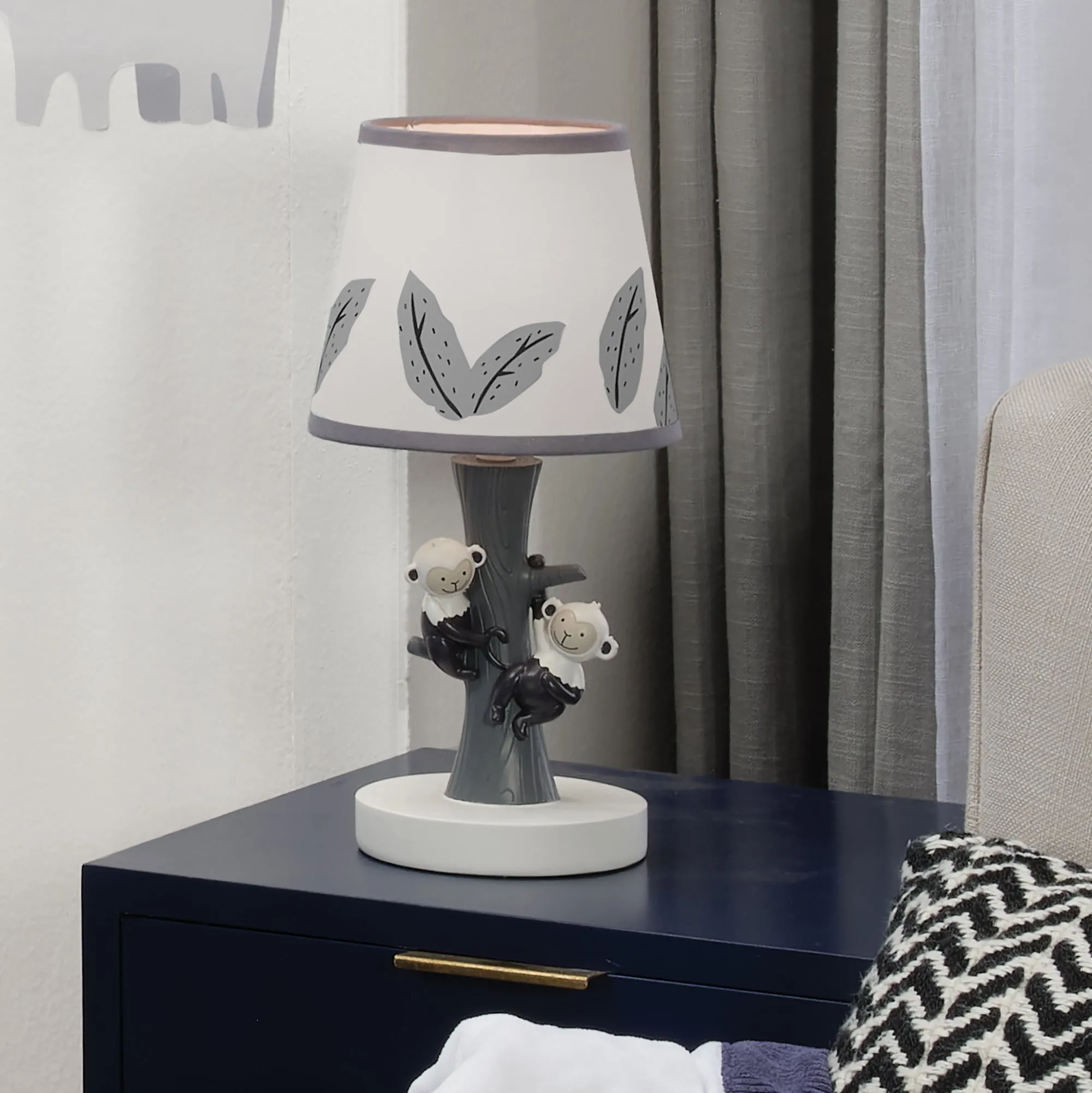 Jungle Party Lamp with Shade & Bulb
