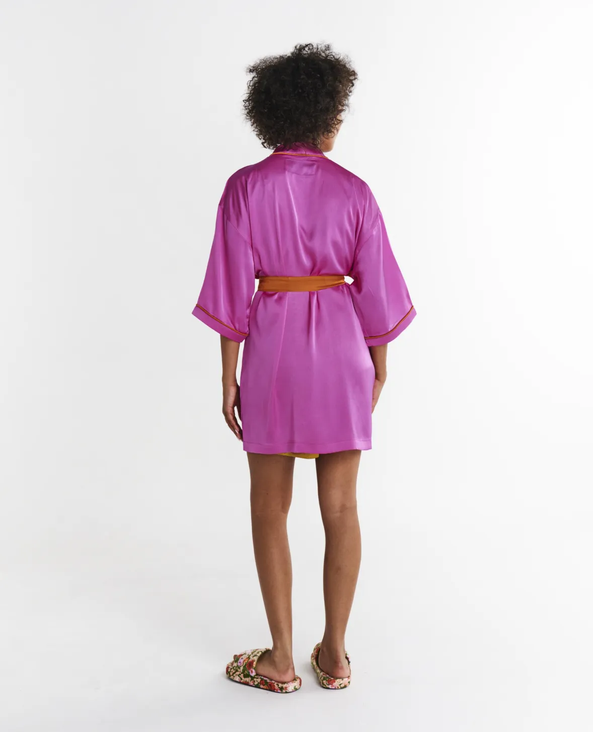 Kip & Co Flirty Satin Robe